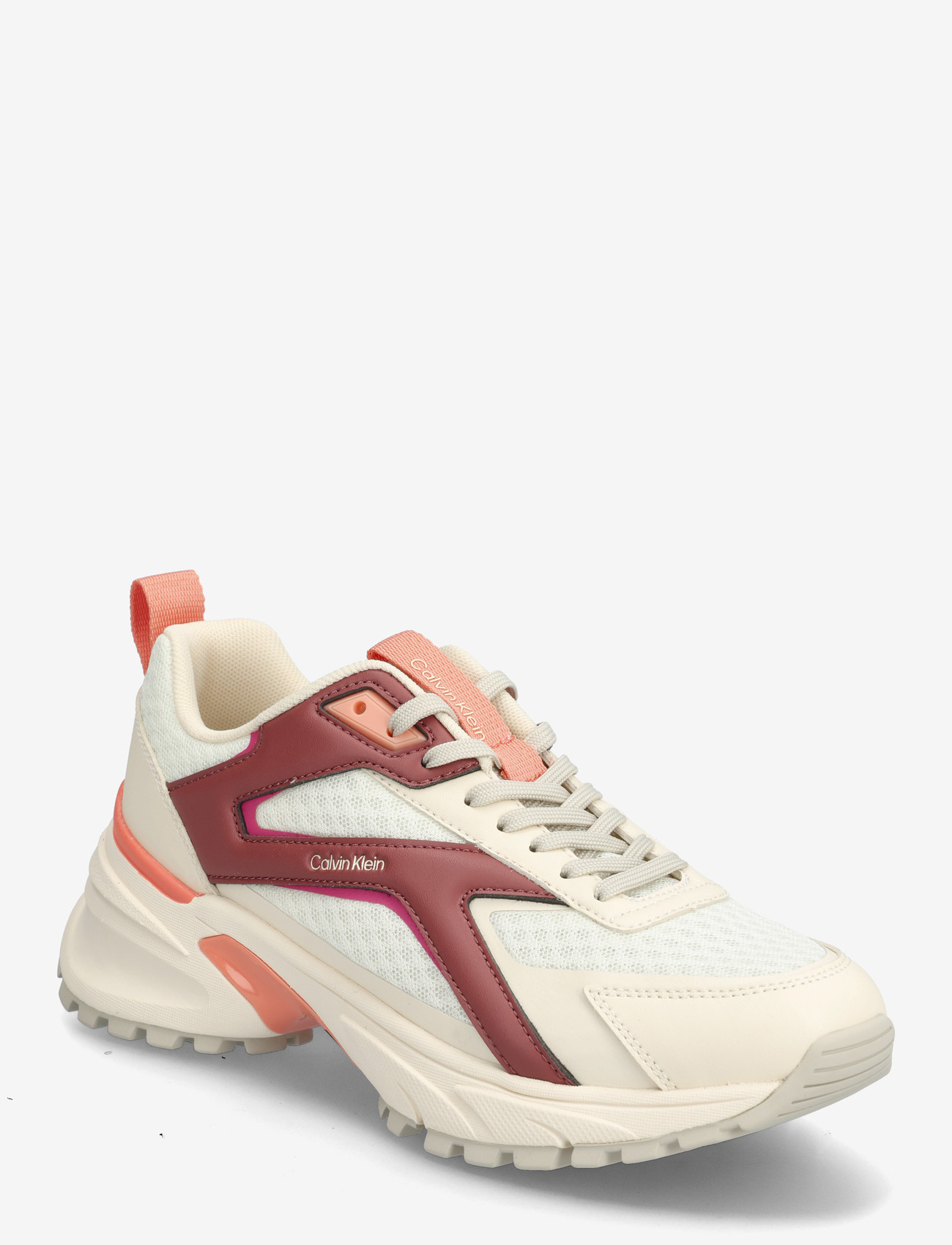 Calvin Klein - HIKE RUN CKSTRIPE MESH - konfirmatsioon - off white oatmeal dusty rose - 0
