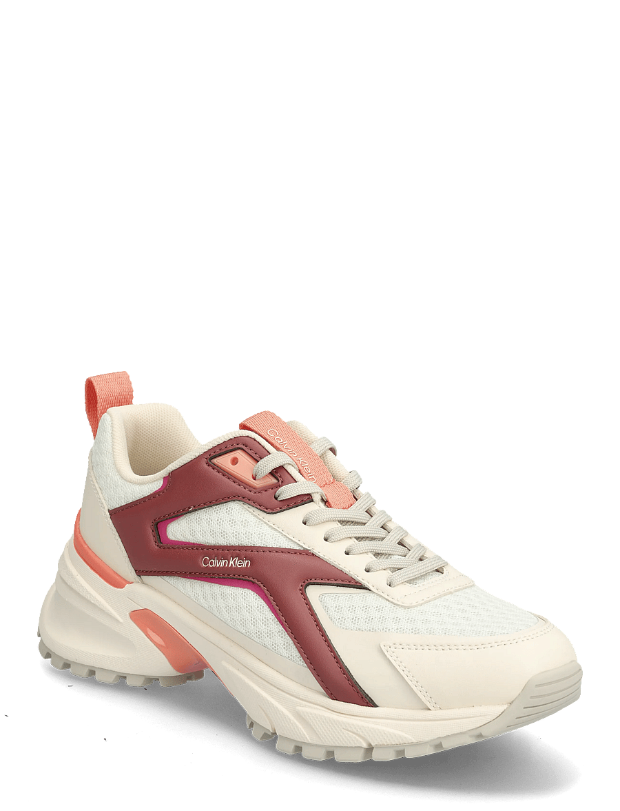 Calvin Klein - HIKE RUN CKSTRIPE MESH - konfirmation - off white oatmeal dusty rose - 0