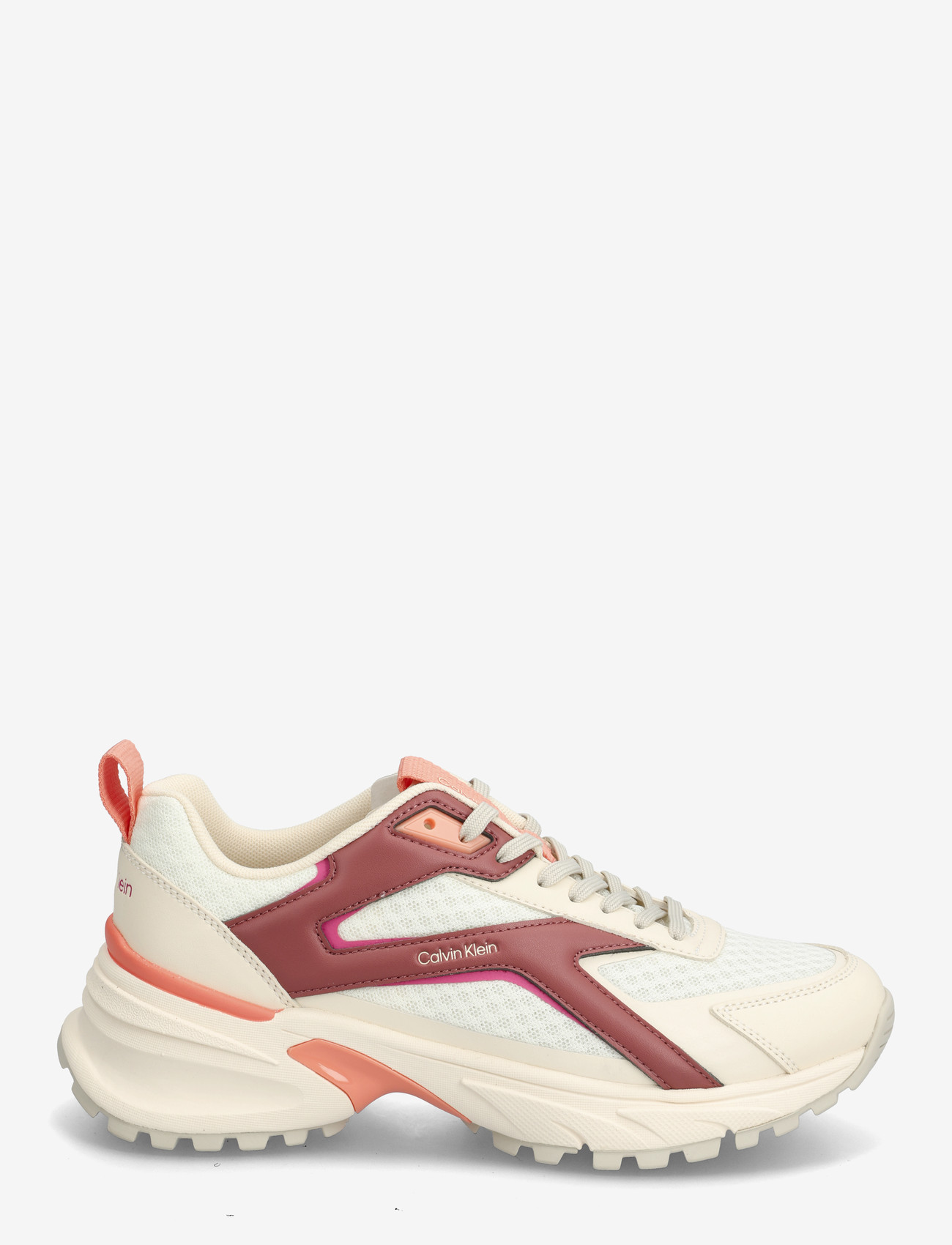 Calvin Klein - HIKE RUN CKSTRIPE MESH - konfirmatsioon - off white oatmeal dusty rose - 1