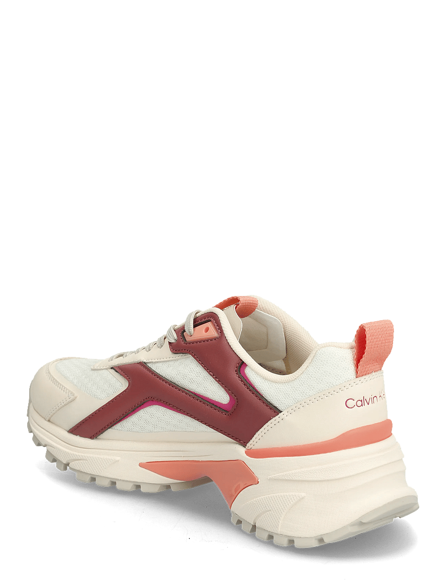 Calvin Klein - HIKE RUN CKSTRIPE MESH - konfirmation - off white oatmeal dusty rose - 2