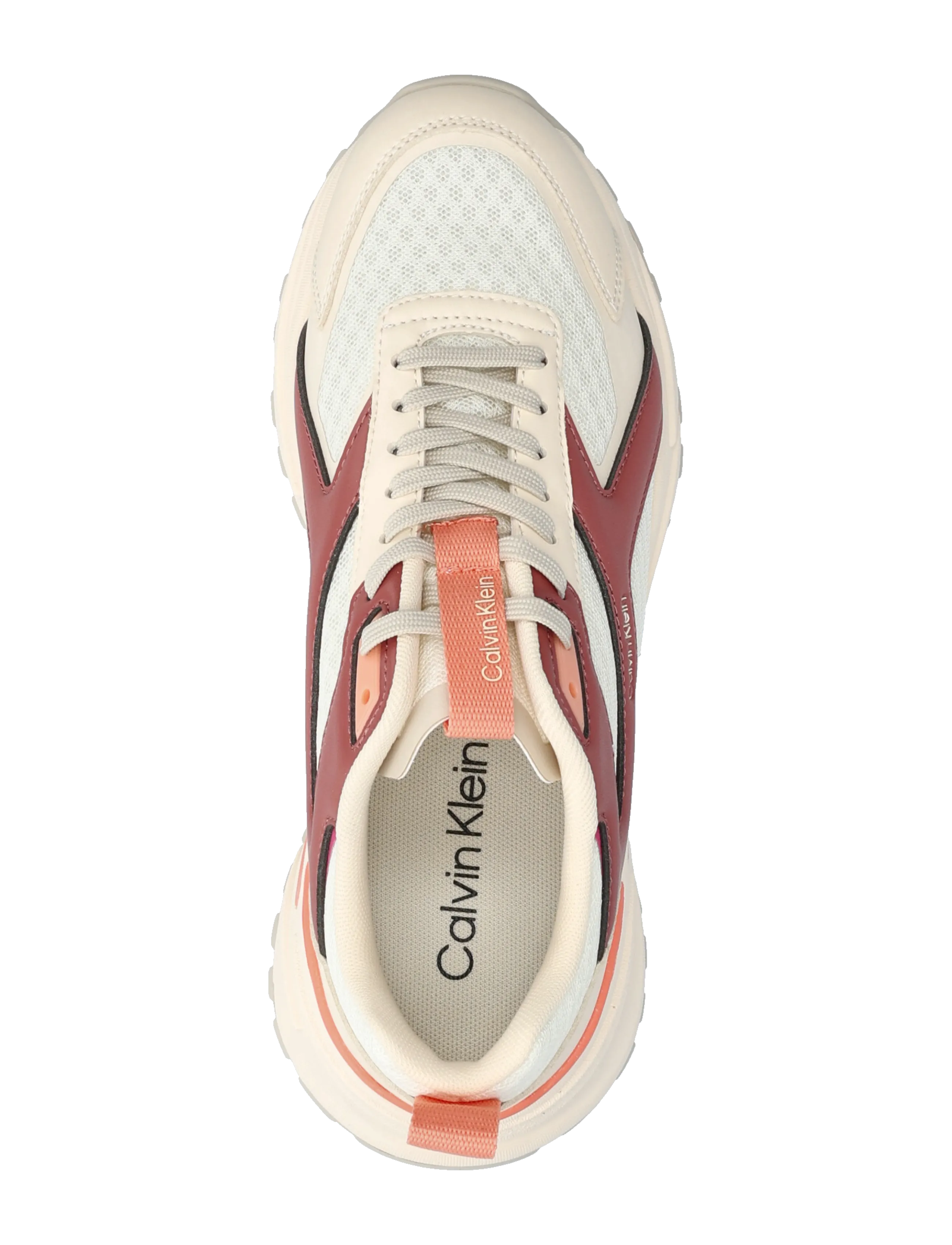 Calvin Klein - HIKE RUN CKSTRIPE MESH - konfirmationstøj - off white oatmeal dusty rose - 3
