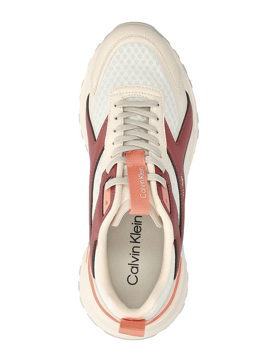 Calvin Klein - HIKE RUN CKSTRIPE MESH - konfirmation - off white oatmeal dusty rose - 3