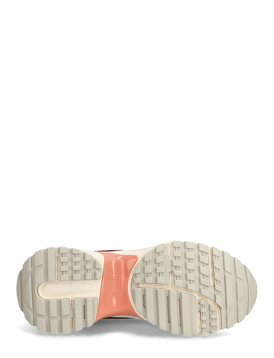 Calvin Klein - HIKE RUN CKSTRIPE MESH - konfirmation - off white oatmeal dusty rose - 4