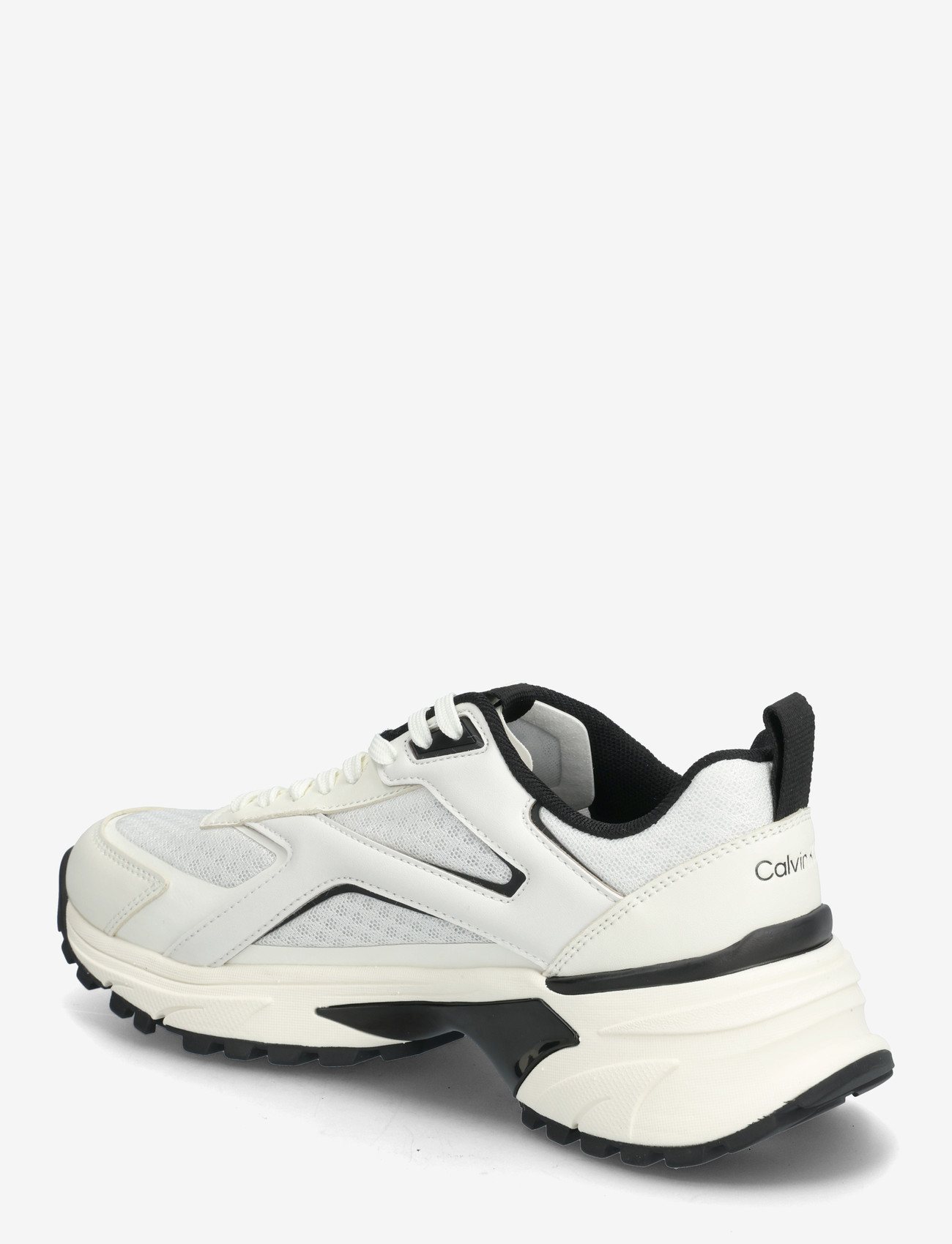 Calvin Klein - HIKE RUN CKSTRIPE MESH - chunky sneakers - bright white black - 2