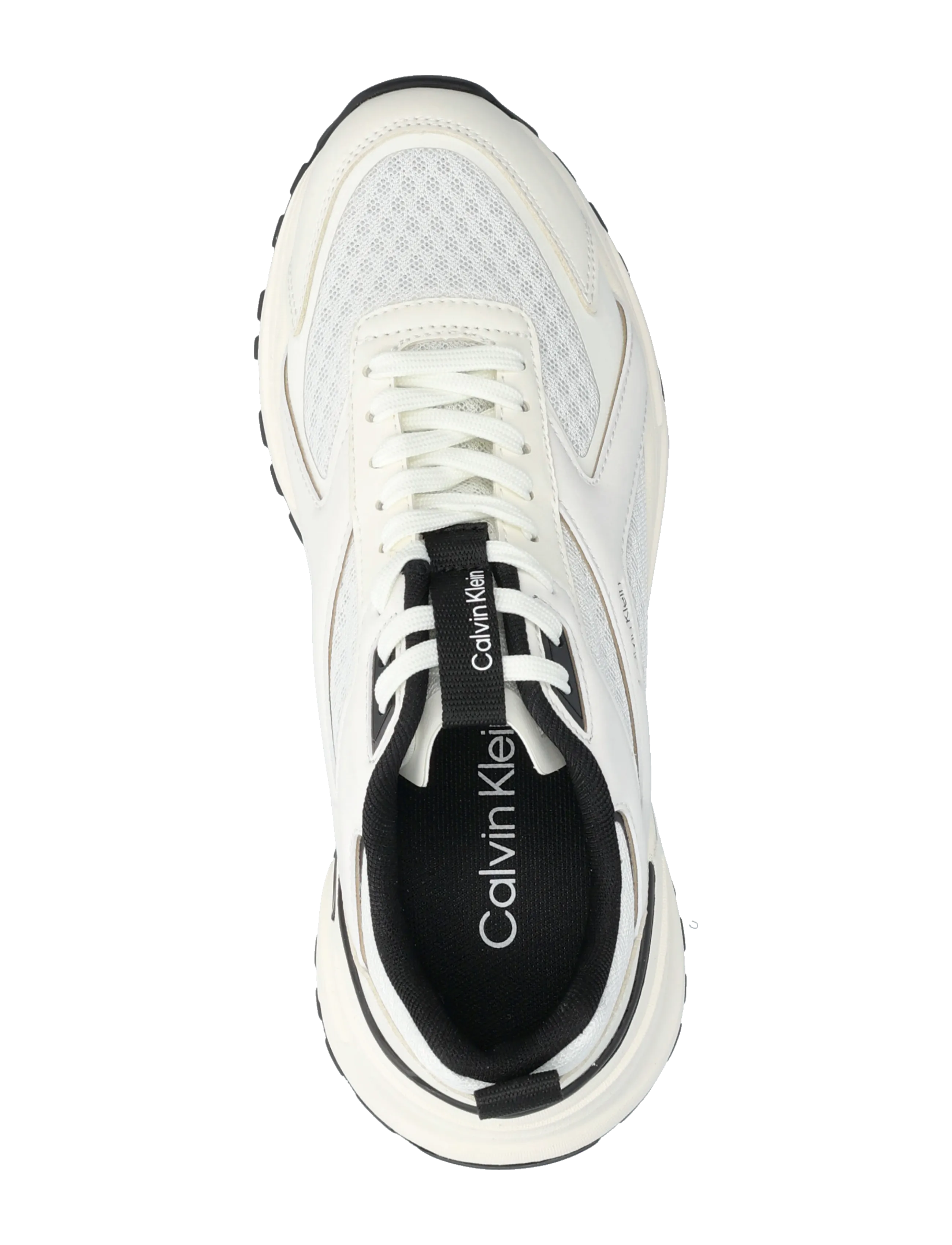 Calvin Klein - HIKE RUN CKSTRIPE MESH - konfirmationstøj - bright white black - 3