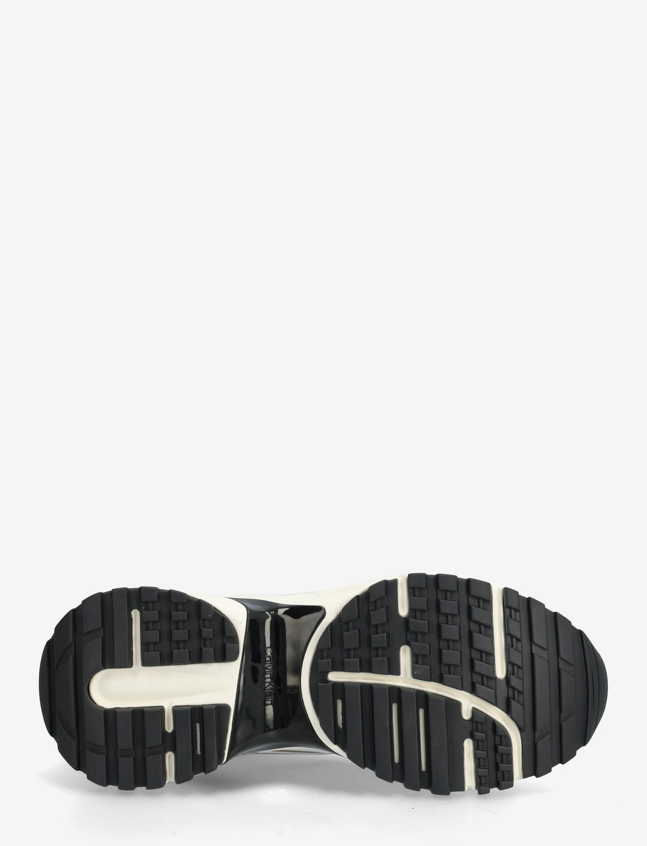 Calvin Klein - HIKE RUN CKSTRIPE MESH - chunky sneakers - bright white black - 4