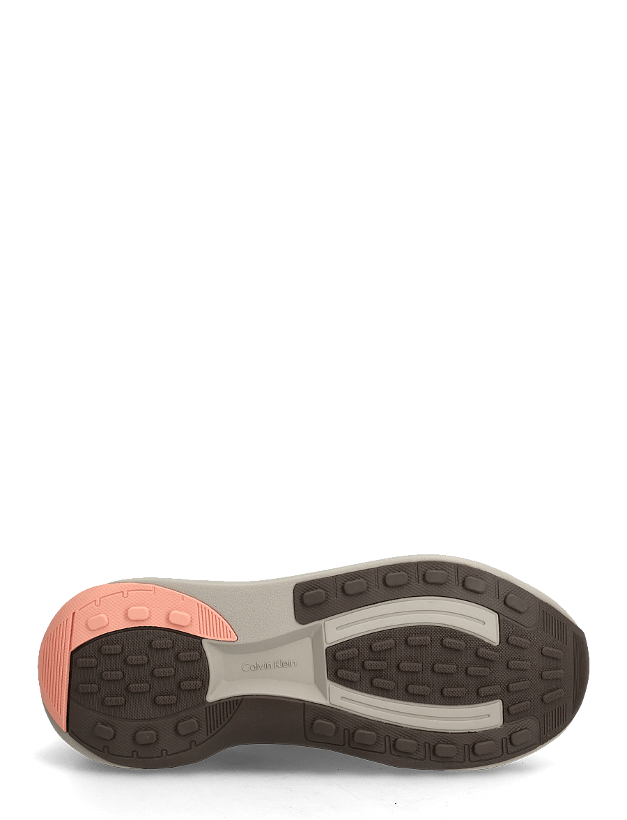 Calvin Klein - CHUNKY RUN CKSTRIPE LUP TRAN RIP - chunky sneaker - peppercorn desert taupe peach pink - 4