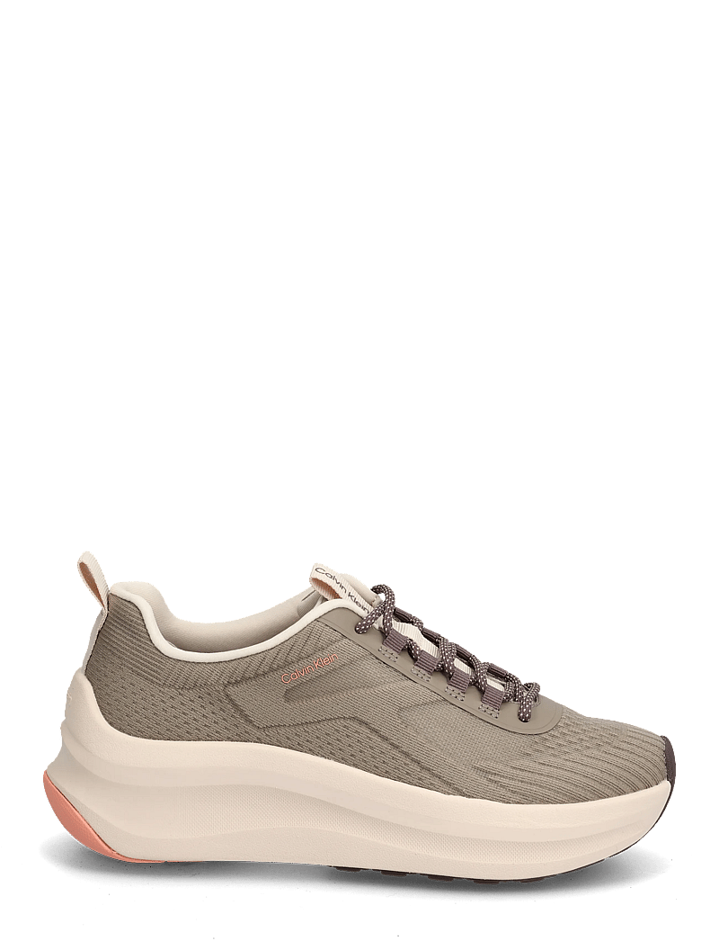 Calvin Klein - CHUNKY RUN CKSTRIPE LUP SP KN - chunky sneakers - peppercorn desert taupe peach pink - 1