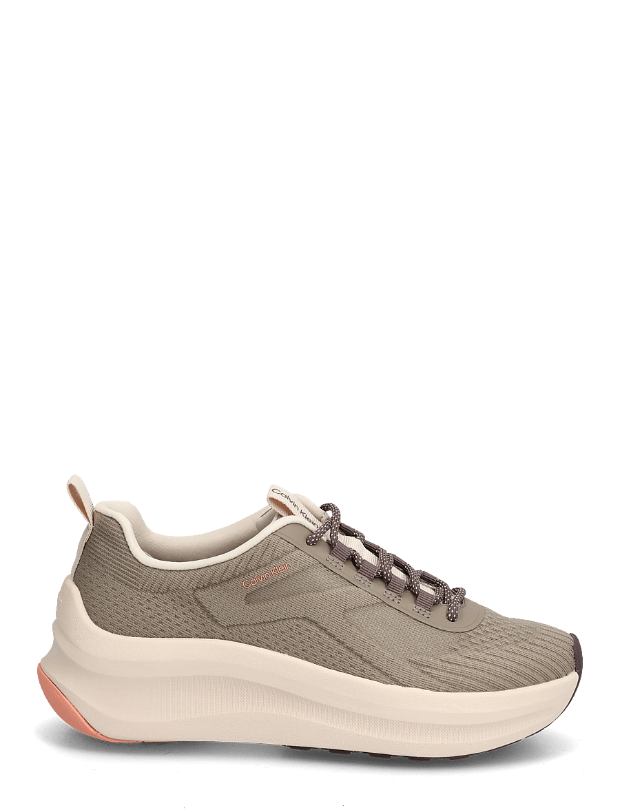 Calvin Klein - CHUNKY RUN CKSTRIPE LUP SP KN - chunky sneaker - peppercorn desert taupe peach pink - 1