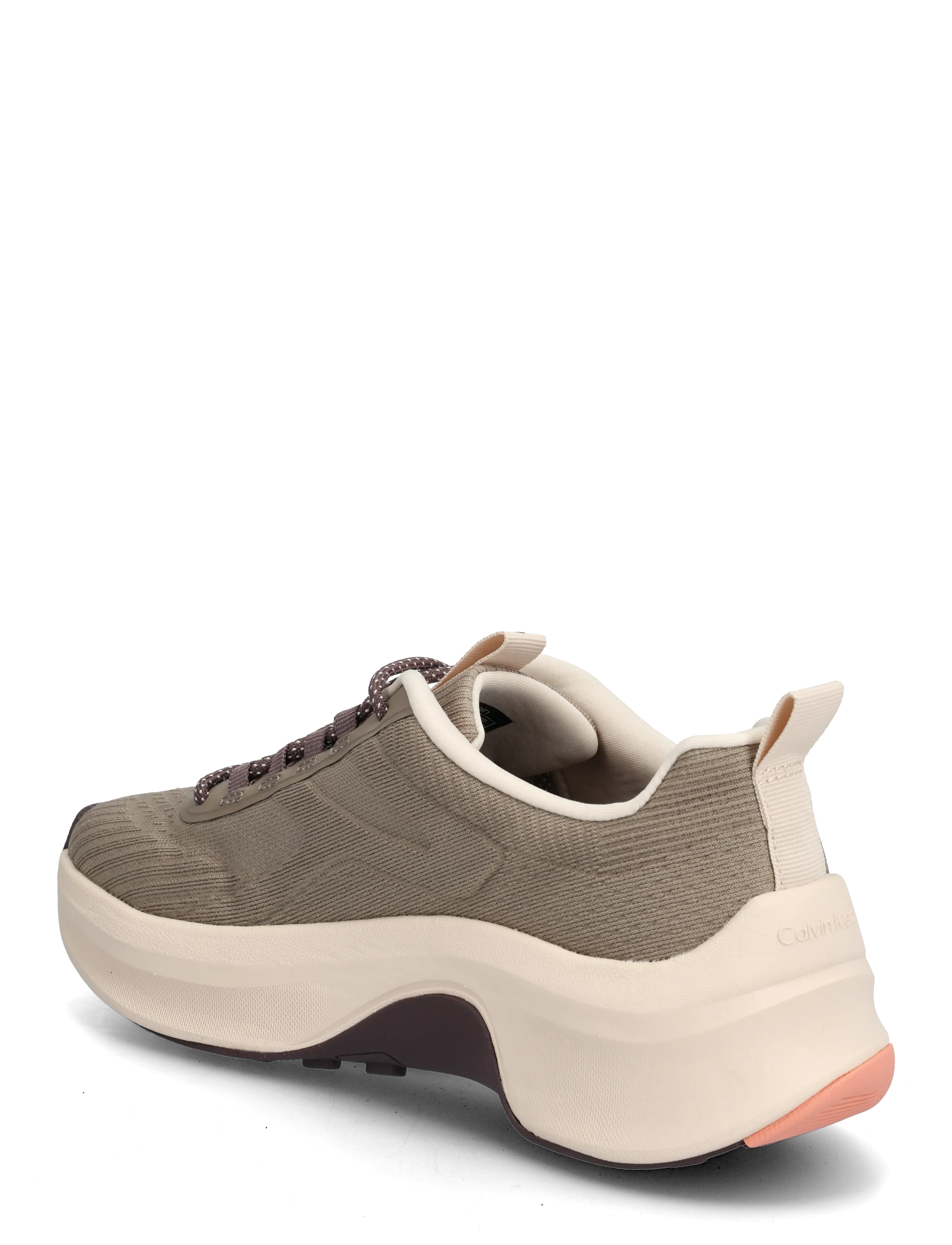 Calvin Klein - CHUNKY RUN CKSTRIPE LUP SP KN - chunky sneakers - peppercorn desert taupe peach pink - 2