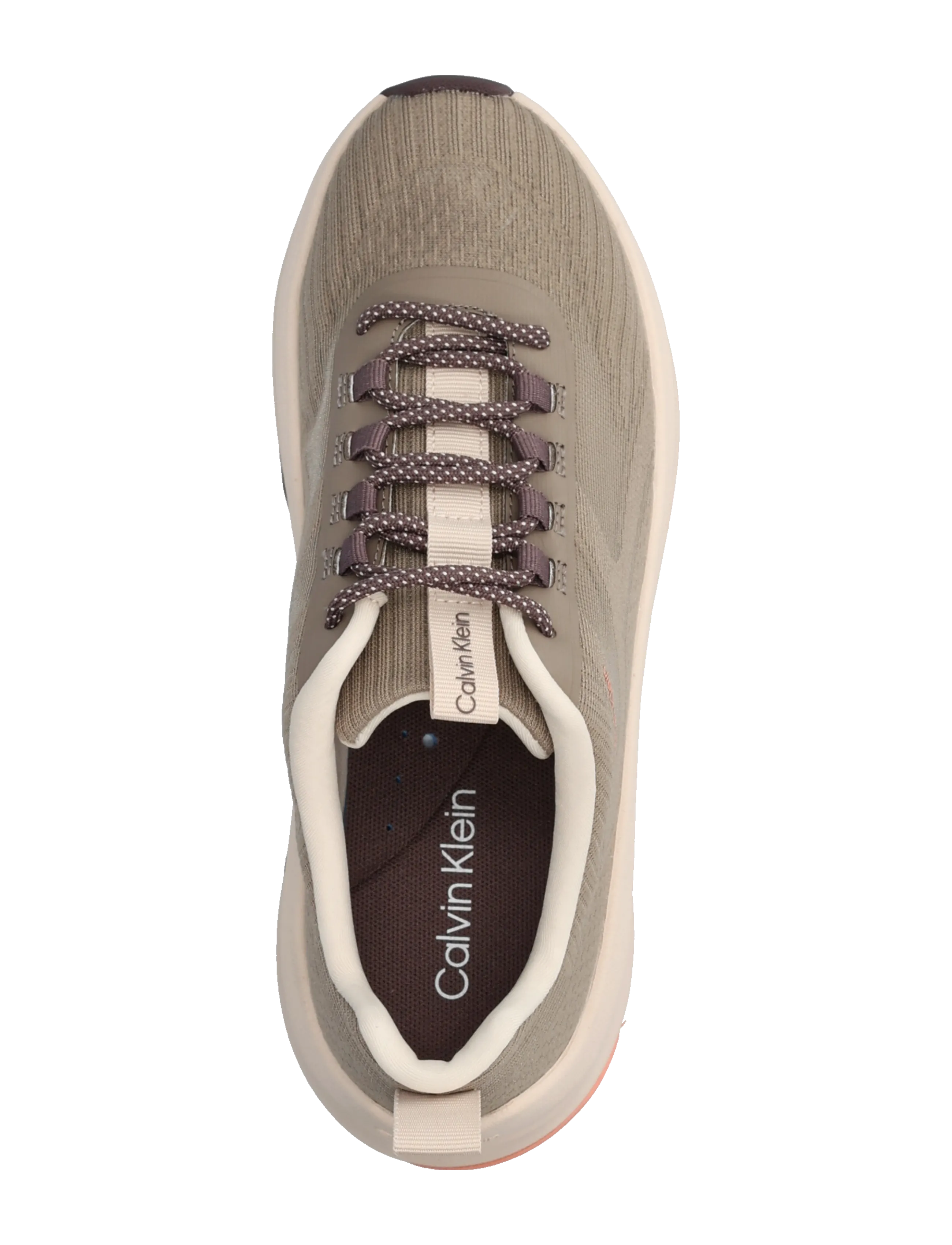 Calvin Klein - CHUNKY RUN CKSTRIPE LUP SP KN - chunky sneakers - peppercorn desert taupe peach pink - 3