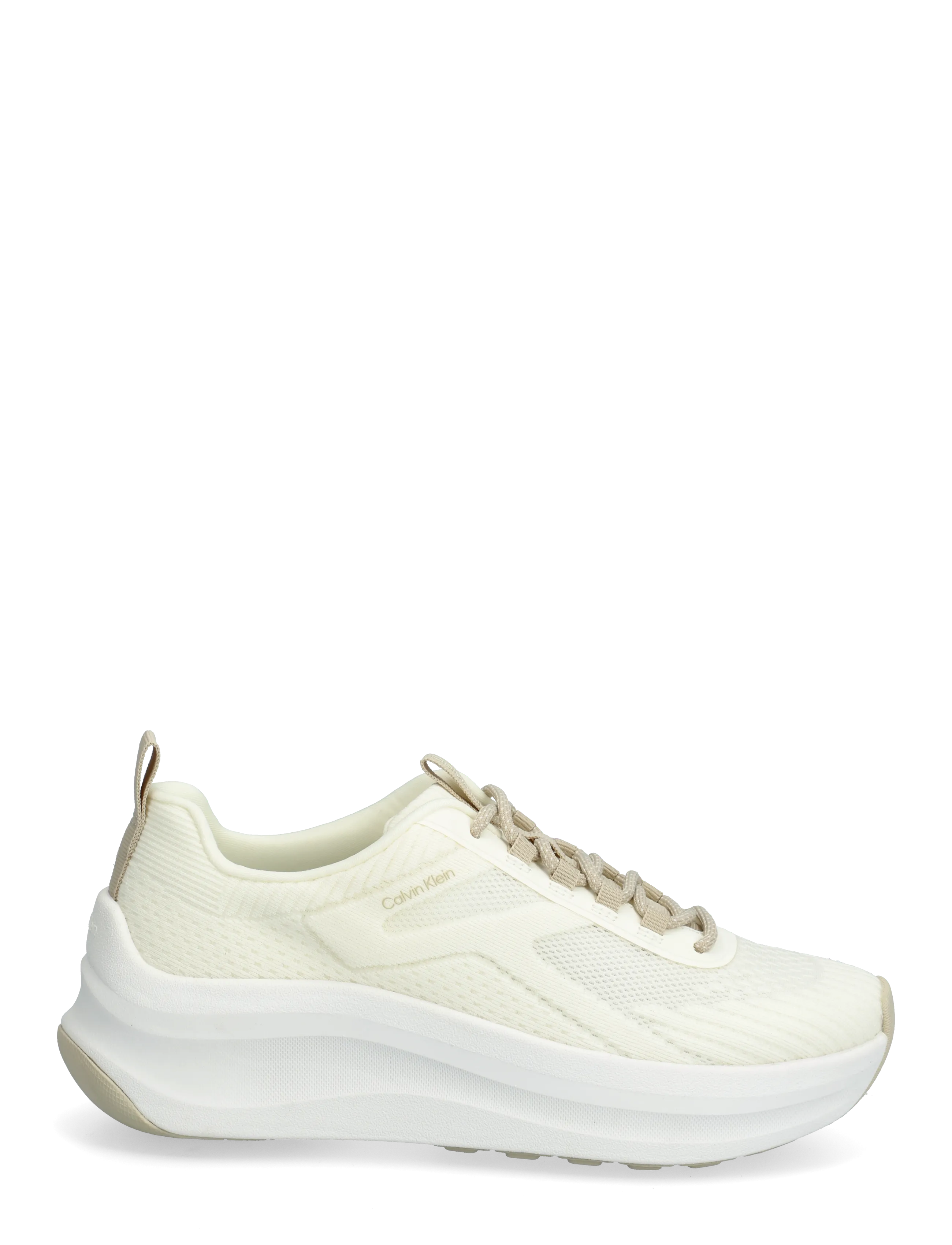Calvin Klein - CHUNKY RUN CKSTRIPE LUP SP KN - chunky sneaker - oatmeal marshmallow - 1