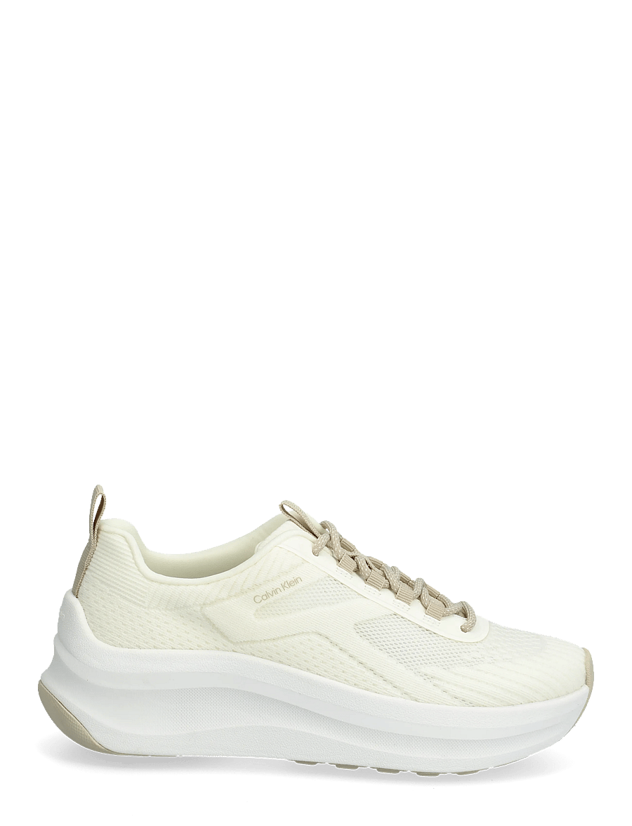 Calvin Klein - CHUNKY RUN CKSTRIPE LUP SP KN - chunky sneaker - oatmeal marshmallow - 1