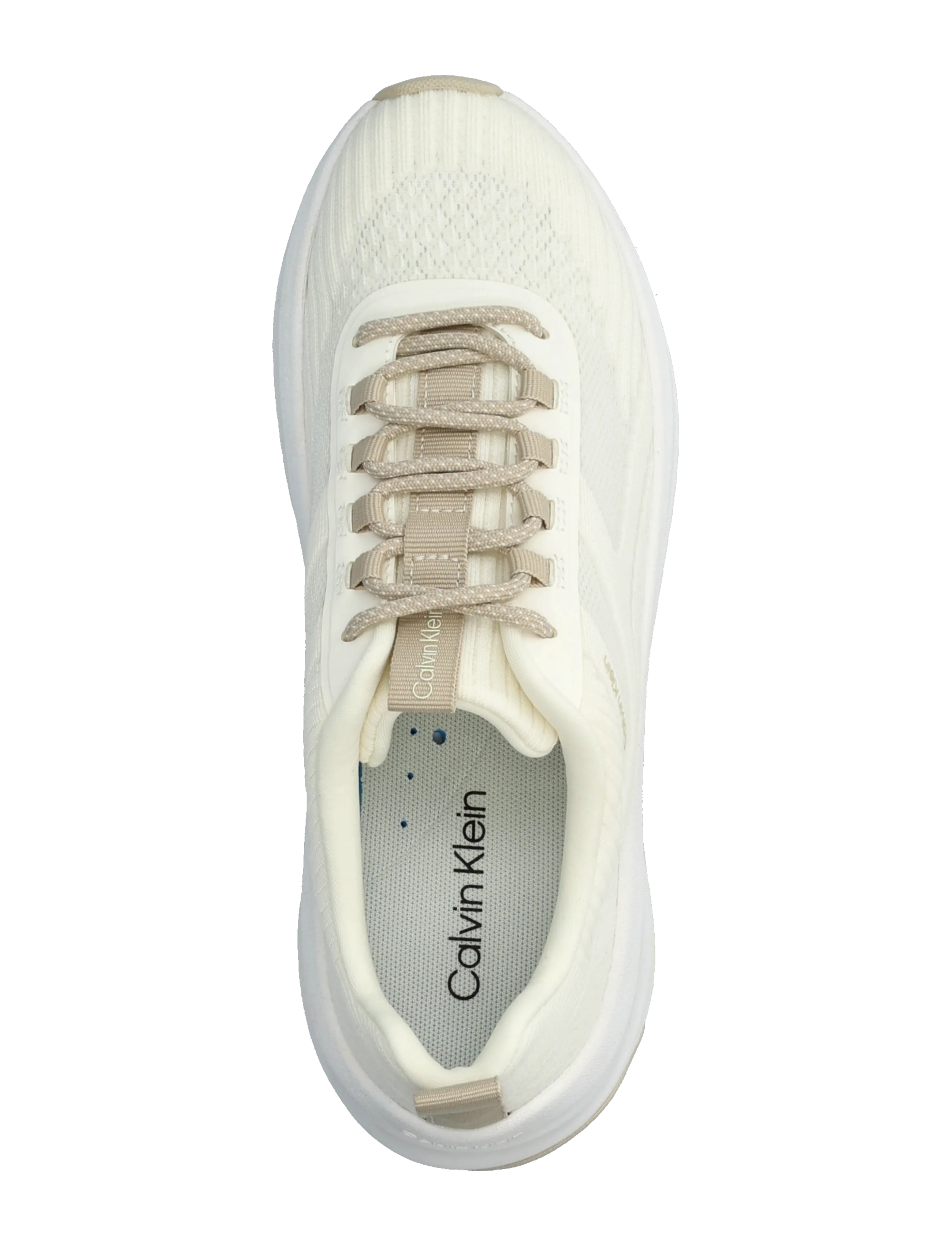 Calvin Klein - CHUNKY RUN CKSTRIPE LUP SP KN - chunky sneaker - oatmeal marshmallow - 3