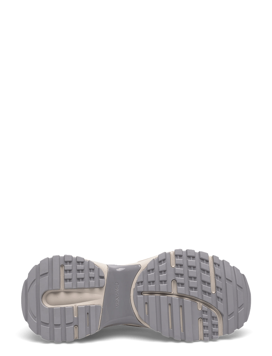 Calvin Klein - HIKE RUN CKSTRIPE RIPST - chunky sneakers - oatmeal marshmallow cloudburst - 4