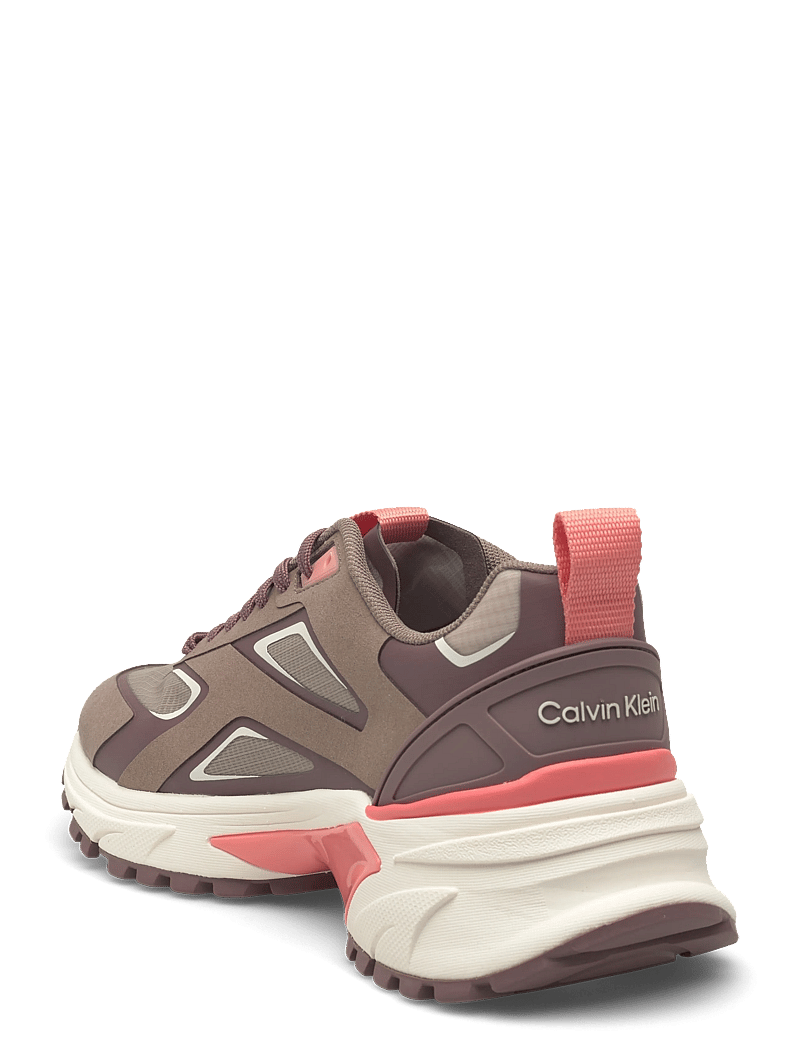 Calvin Klein - HIKE RUN CKSTRIPE RIPST - chunky sneakers - desert taupe peppercorn peach - 2