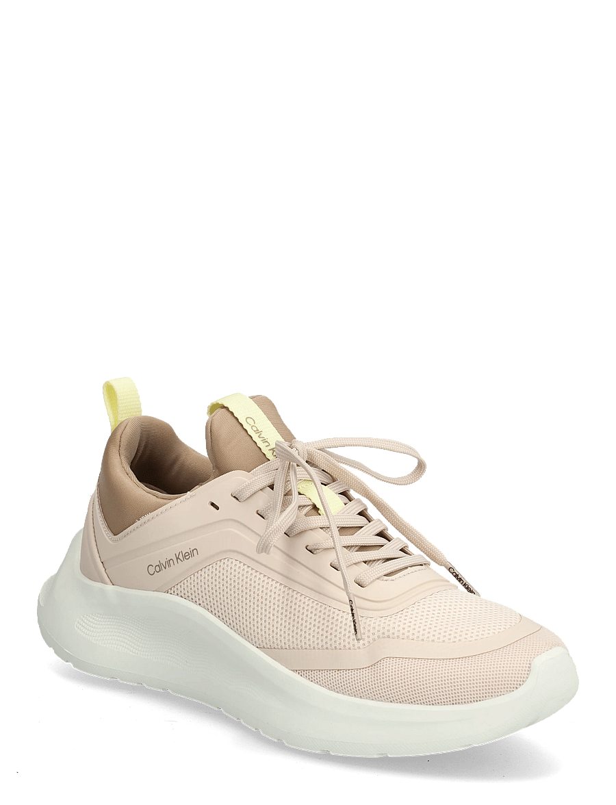 Calvin Klein - LIGHT EVA RUN SOCK MESH LYCRA - niedrige sneakers - whisper pink lemonade silver mink - 0