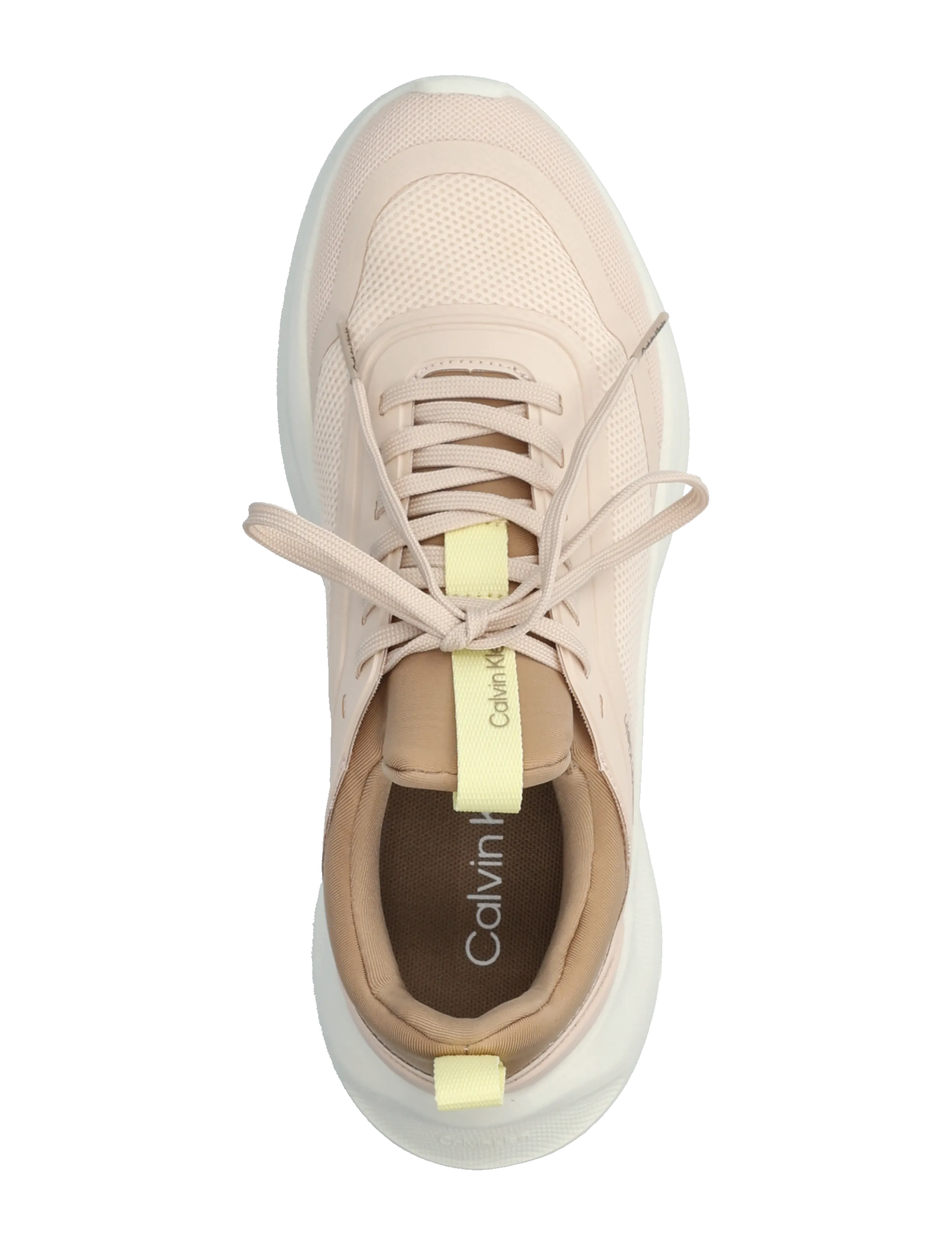 Calvin Klein - LIGHT EVA RUN SOCK MESH LYCRA - baskets basses - whisper pink lemonade silver mink - 3
