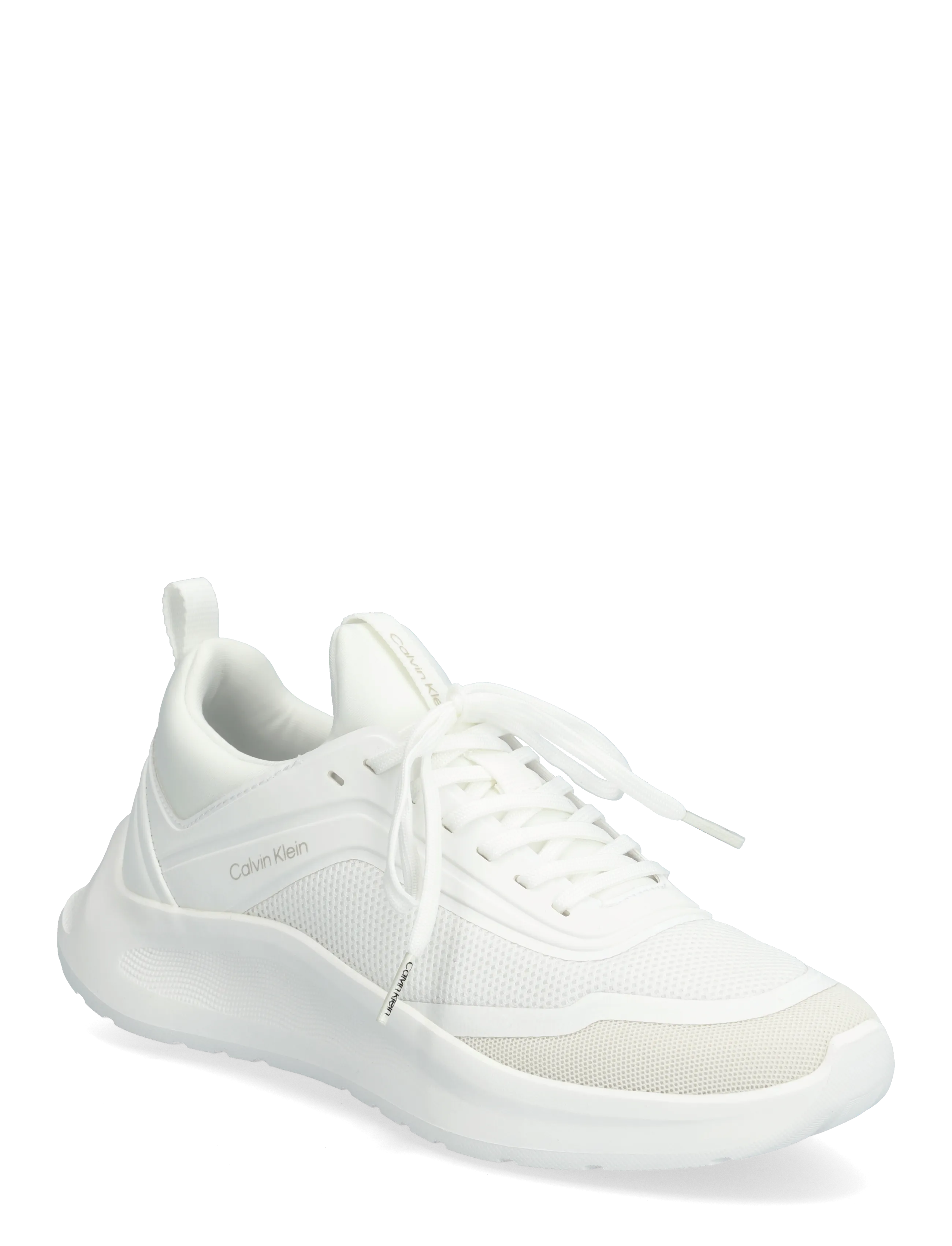 Calvin Klein LIGHT EVA RUN SOCK MESH LYCRA - Nyheter - BRIGHT WHITE DK ECRU / white