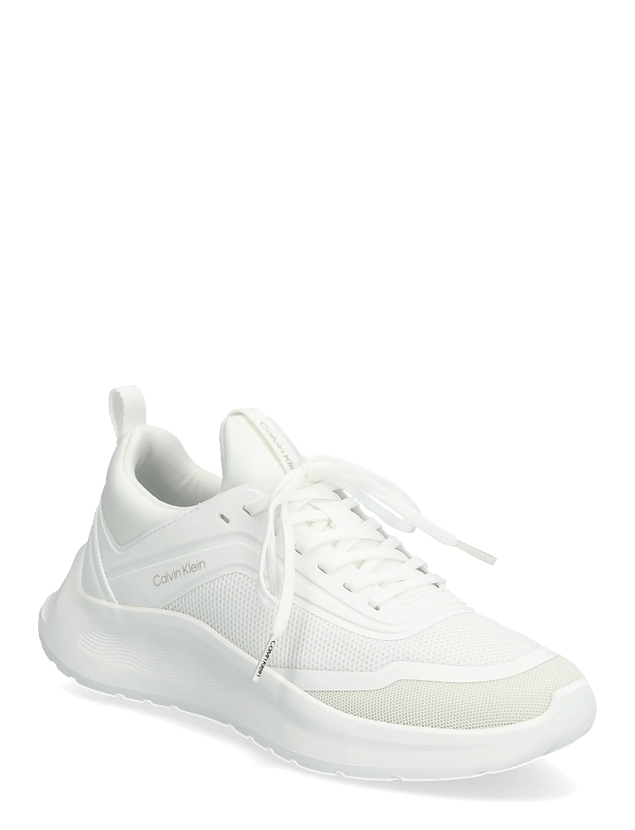 Calvin Klein - LIGHT EVA RUN SOCK MESH LYCRA - niedrige sneakers - bright white dk ecru - 0