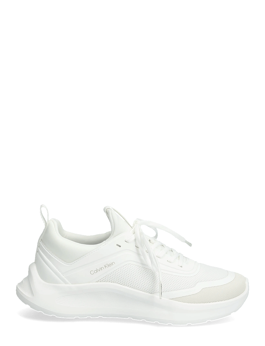 Calvin Klein - LIGHT EVA RUN SOCK MESH LYCRA - niedrige sneakers - bright white dk ecru - 1