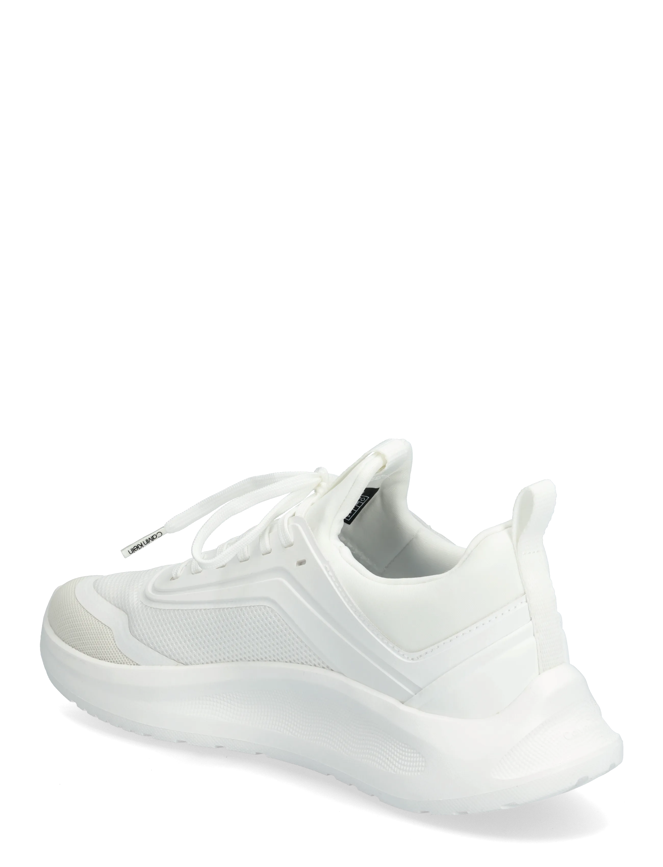Calvin Klein - LIGHT EVA RUN SOCK MESH LYCRA - lave sneakers - bright white dk ecru - 2