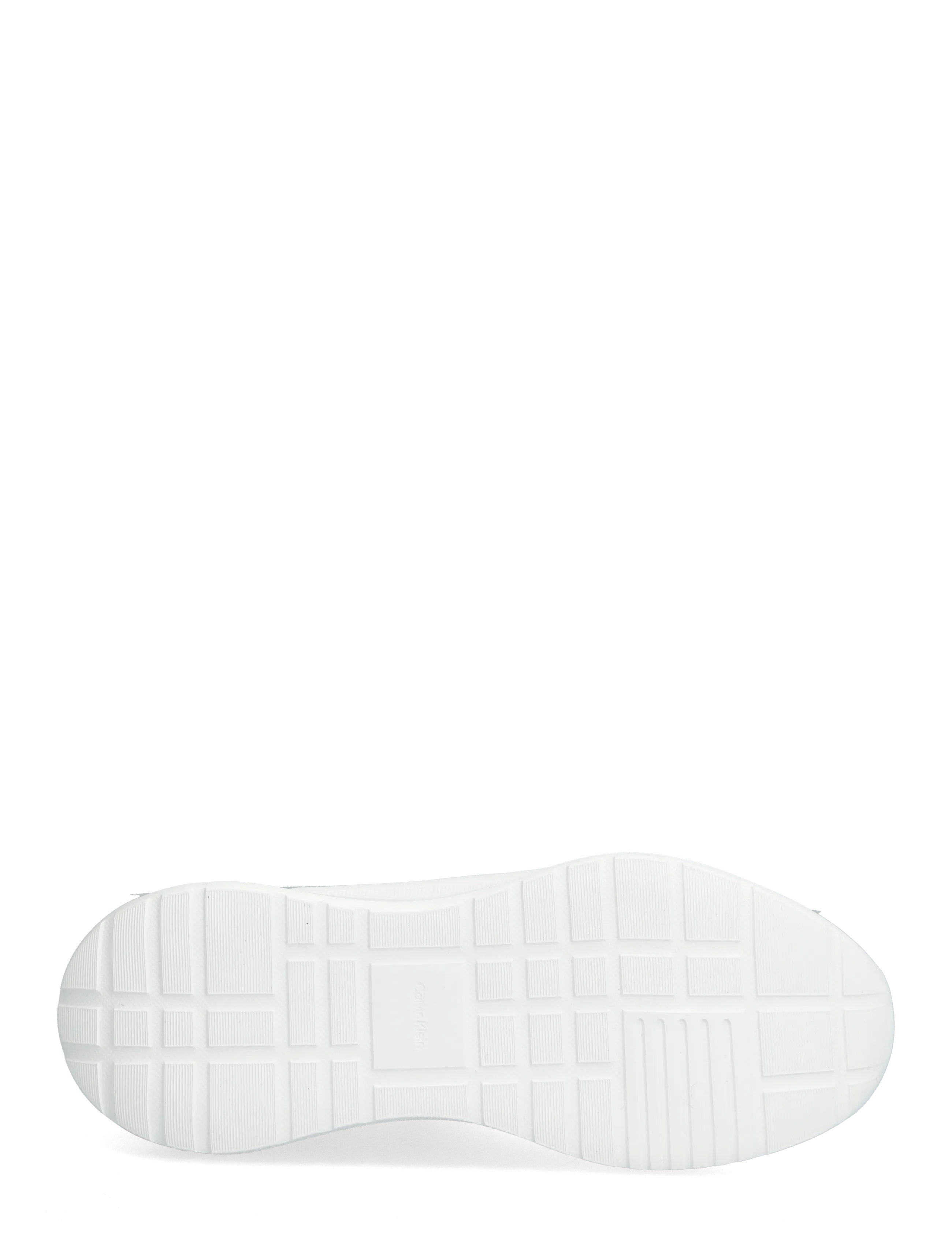 Calvin Klein - LIGHT EVA RUN SOCK MESH LYCRA - lave sneakers - bright white dk ecru - 4