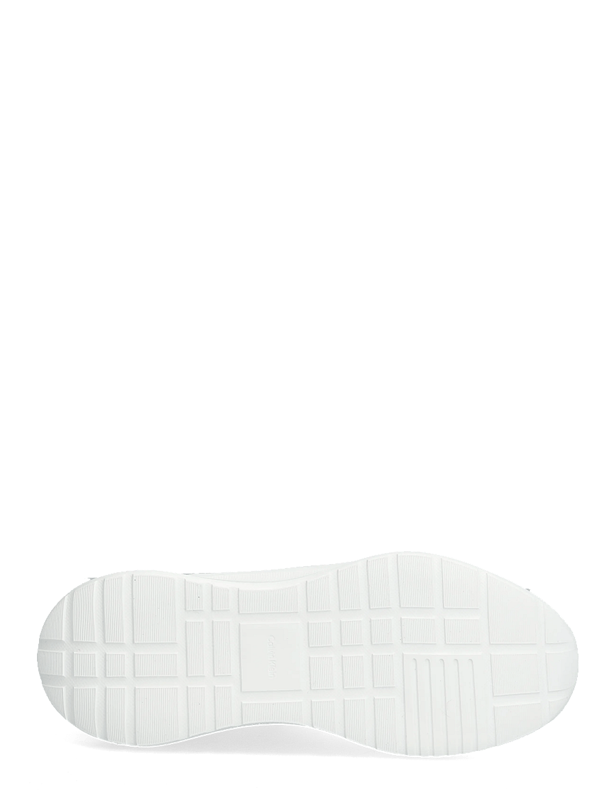 Calvin Klein - LIGHT EVA RUN SOCK MESH LYCRA - niedrige sneakers - bright white dk ecru - 4