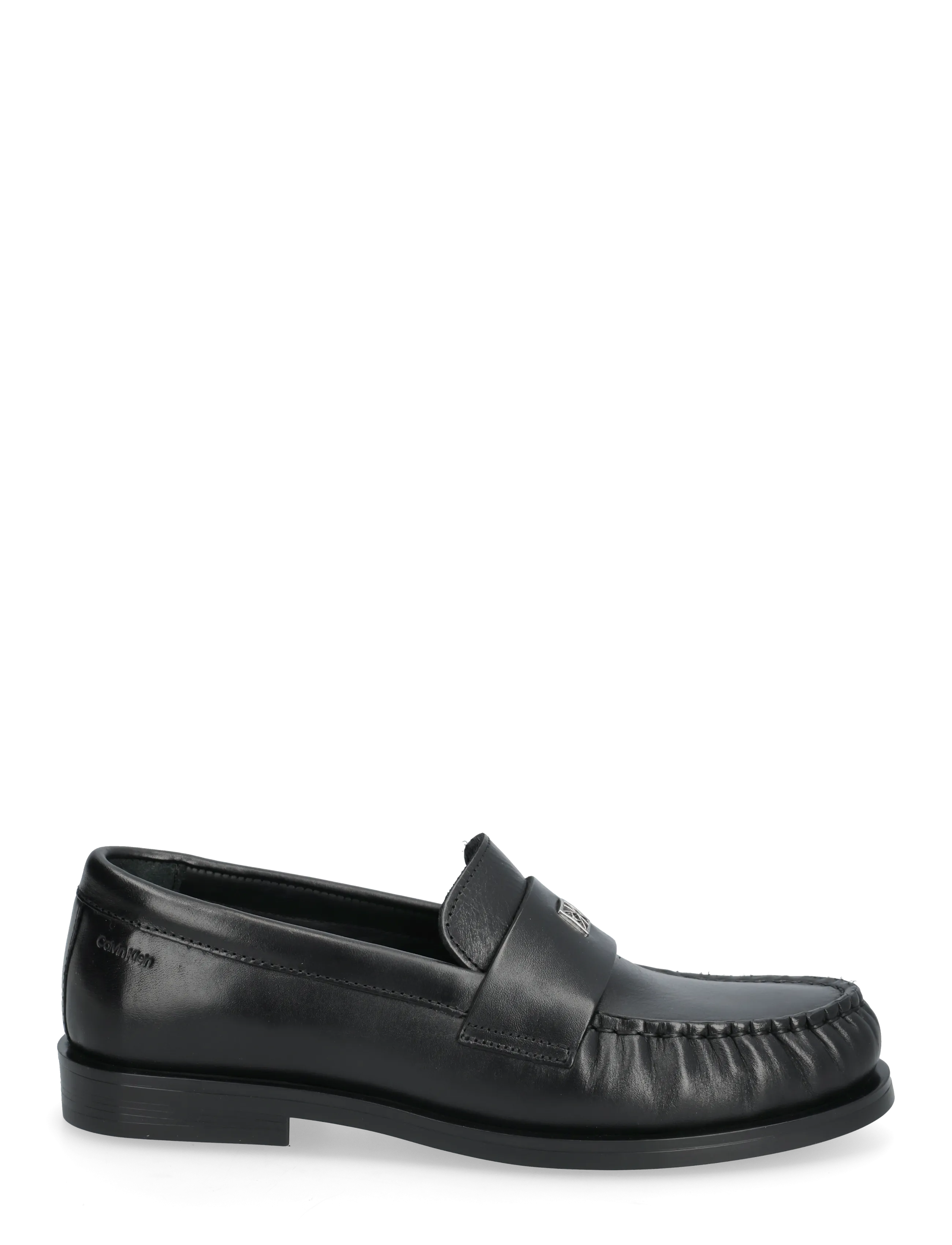 Calvin Klein - ROUND LOAFER LTH HDW - fashion trends - triple black - 1