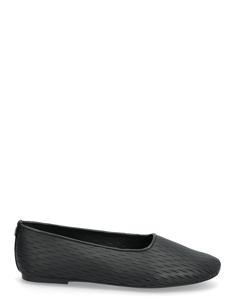 Calvin Klein - OBLIQUE BALLERINA CUT LTH - besondere anlässe - triple black - 1