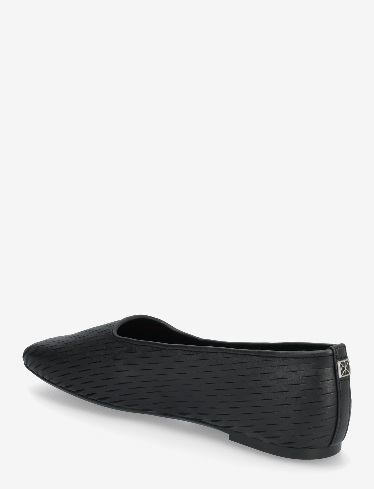 Calvin Klein - OBLIQUE BALLERINA CUT LTH - besondere anlässe - triple black - 2
