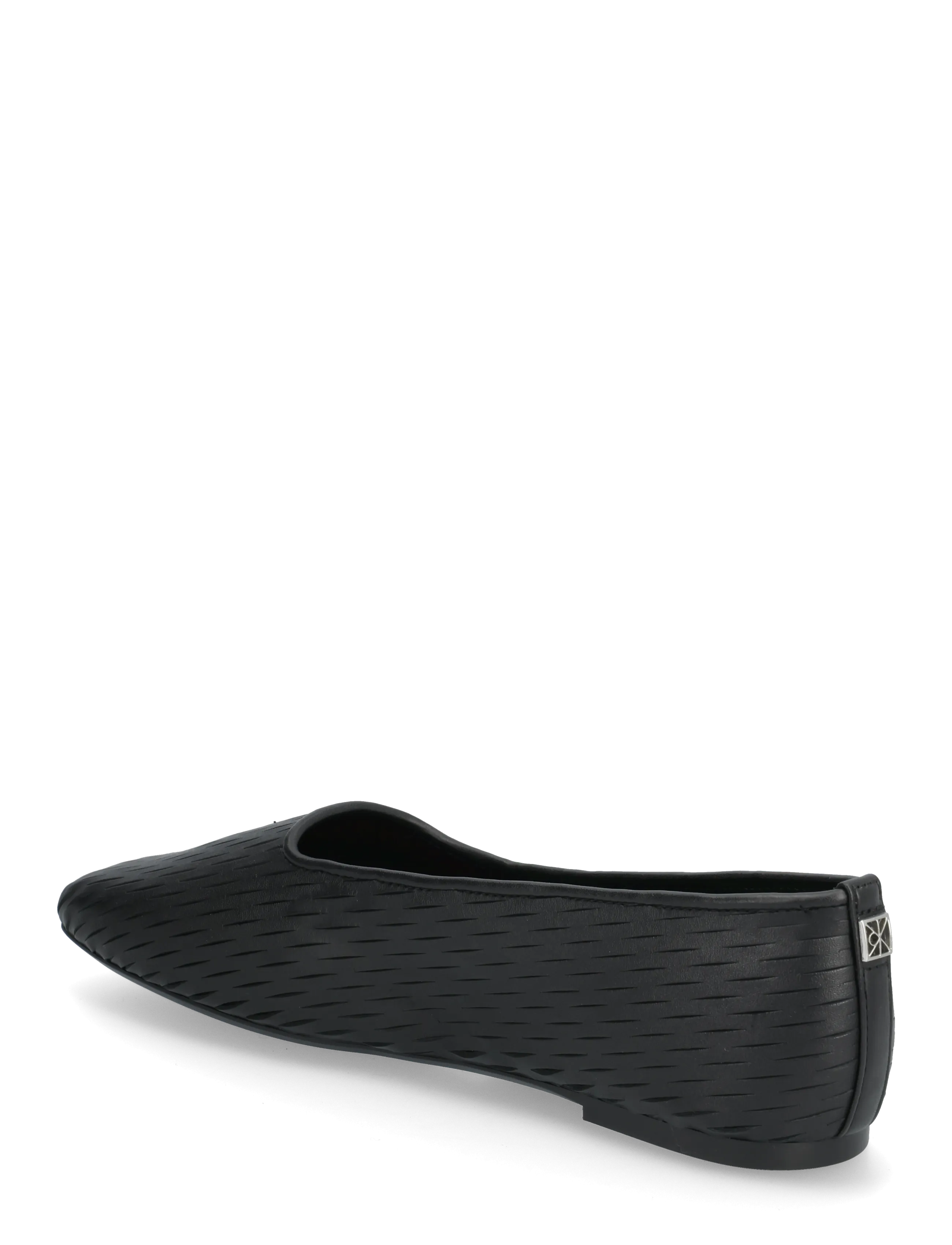 Calvin Klein - OBLIQUE BALLERINA CUT LTH - særlige begivenheder - triple black - 2