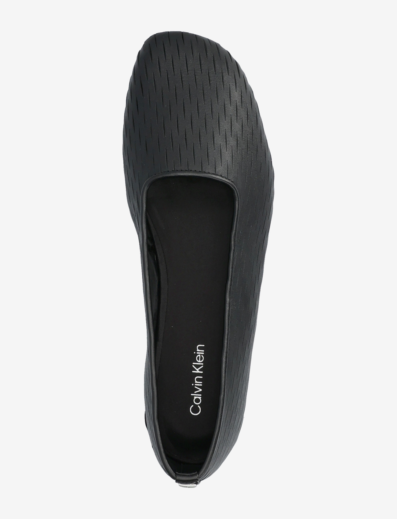 Calvin Klein - OBLIQUE BALLERINA CUT LTH - besondere anlässe - triple black - 3