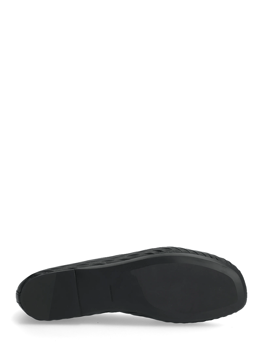 Calvin Klein - OBLIQUE BALLERINA CUT LTH - særlige begivenheder - triple black - 4