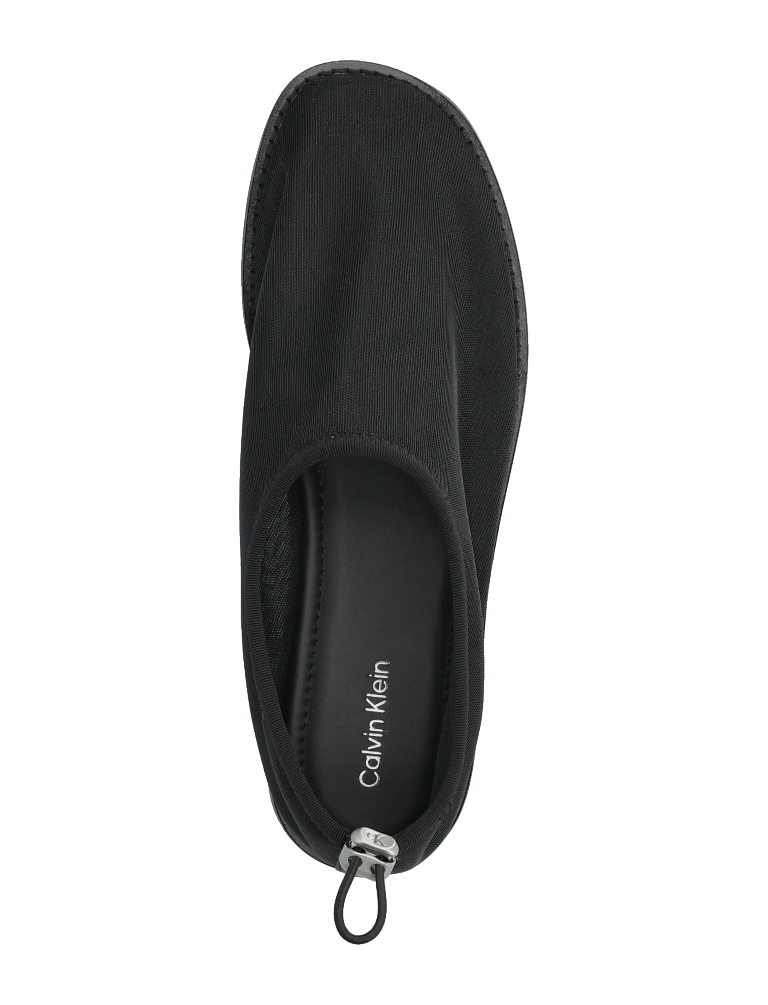 Calvin Klein - STRETCH BALLERINA SHOE SPAC MESH - besondere anlässe - triple black - 3