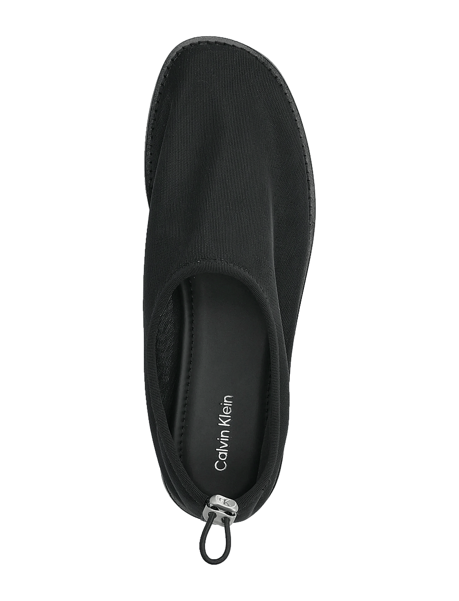 Calvin Klein - STRETCH BALLERINA SHOE SPAC MESH - besondere anlässe - triple black - 3