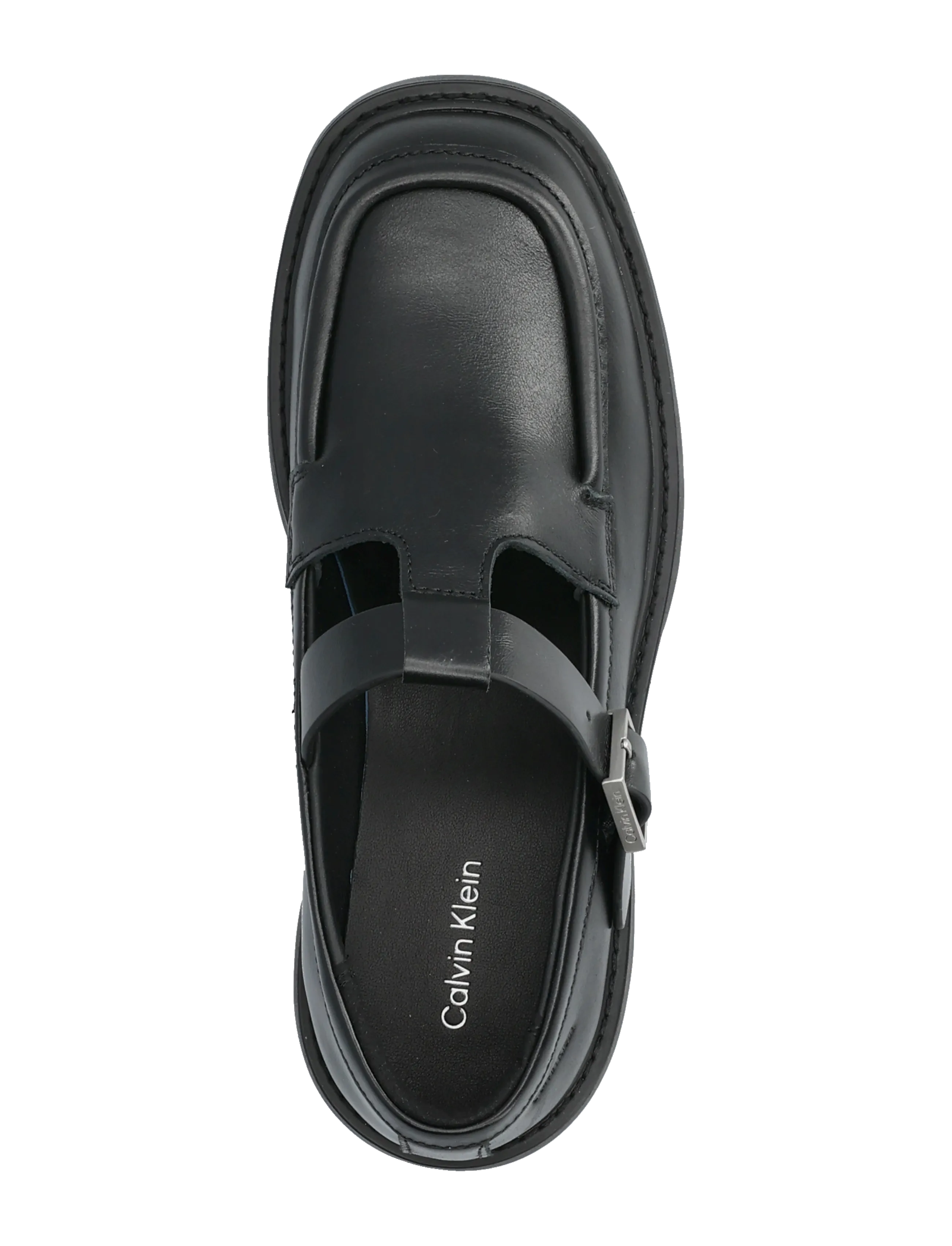Calvin Klein - CHUNKY LOAFER TBAR POL LTH - fashion trends - triple black - 3