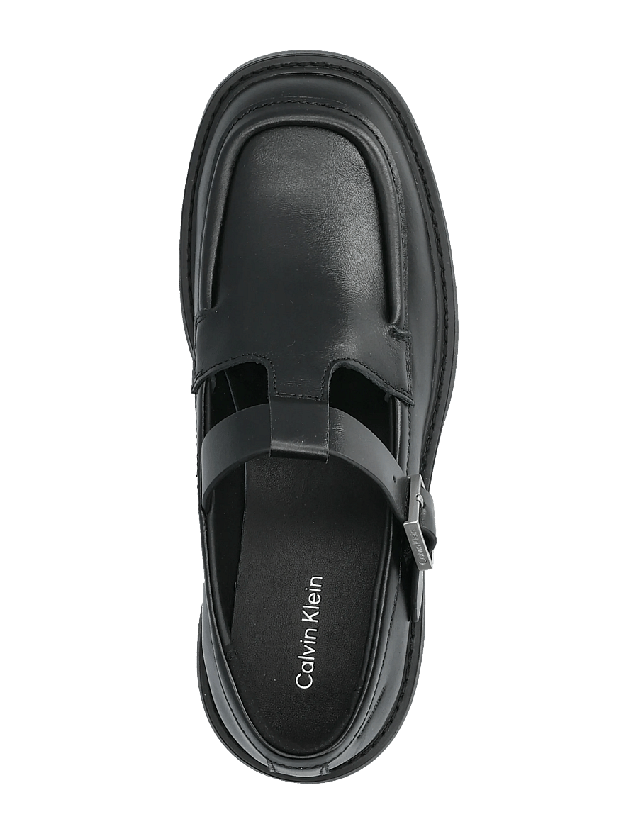 Calvin Klein - CHUNKY LOAFER TBAR POL LTH - fashion trends - triple black - 3