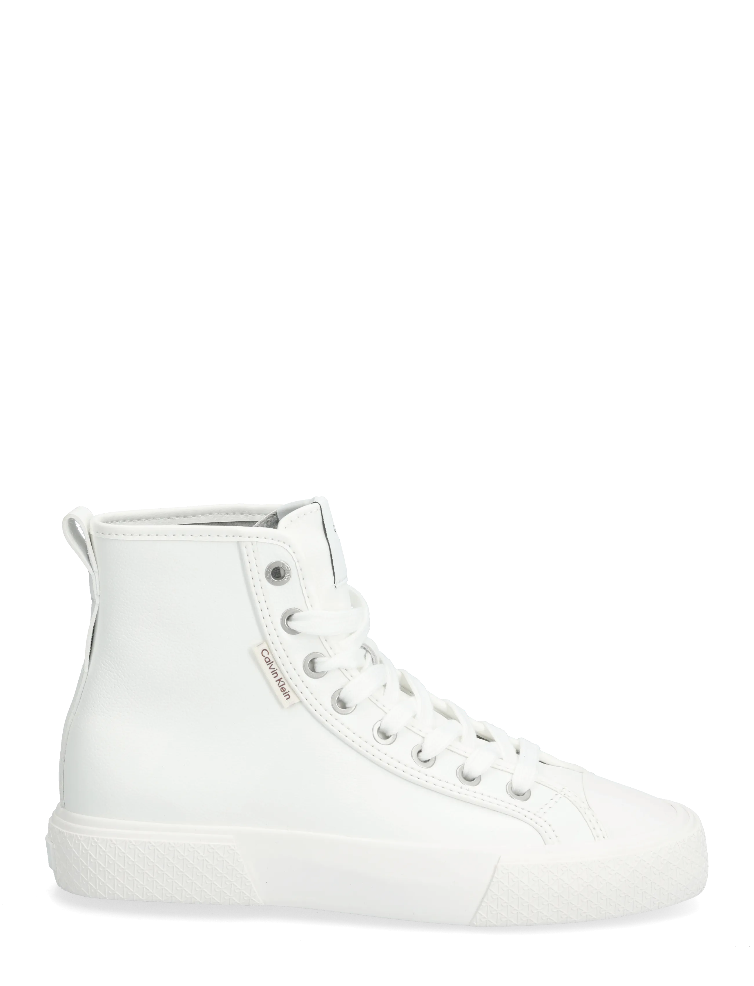 Calvin Klein - VULC LACE UP HIGHTOP LTH - konfirmation - triple bright white - 1