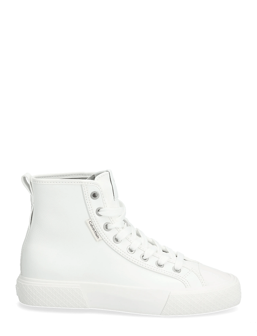 Calvin Klein - VULC LACE UP HIGHTOP LTH - konfirmation - triple bright white - 1