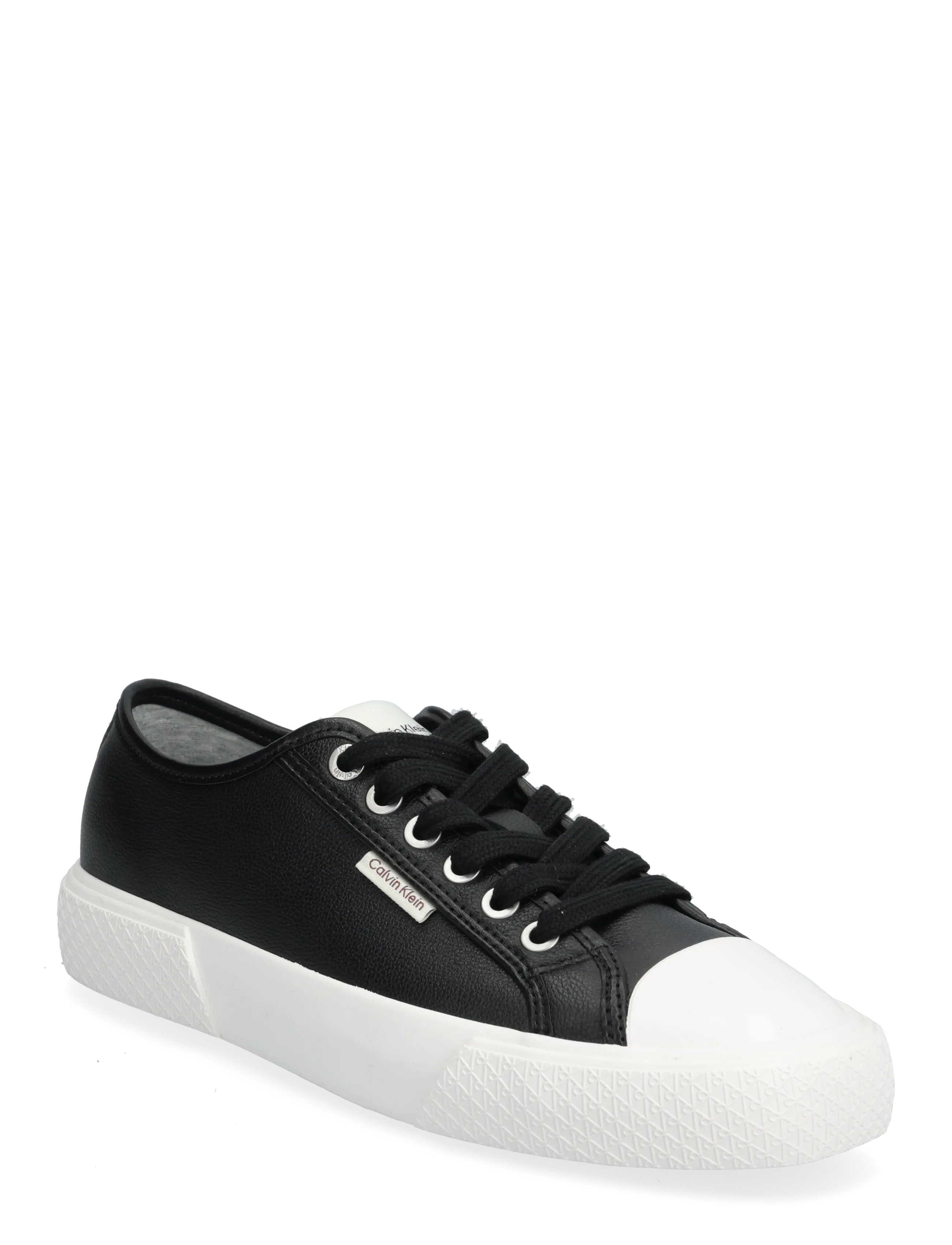 Calvin Klein Vulc Lace Up Low Lth, Vulkaniserede Lave Snøresko, Sort, Str: 37