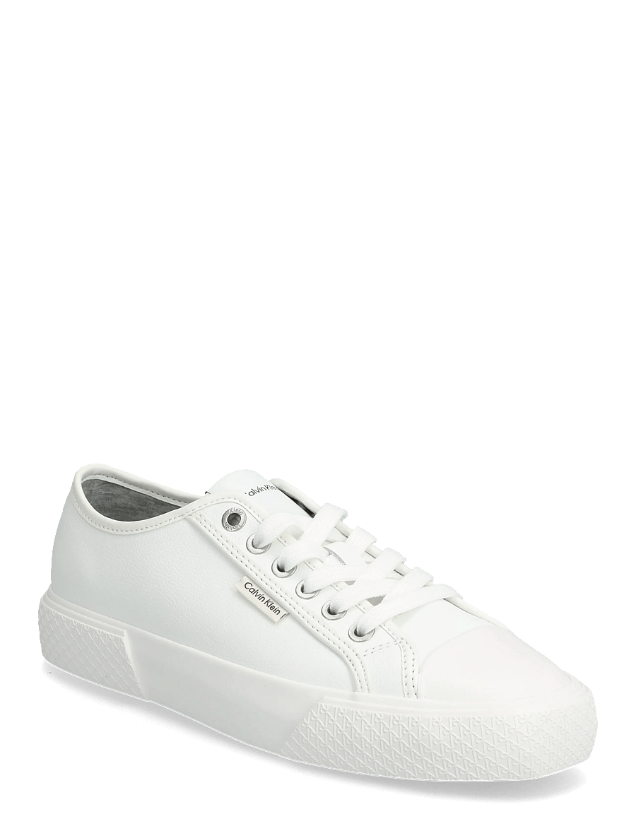 Calvin Klein - VULC LACE UP LOW LTH - konfirmation - triple bright white - 0