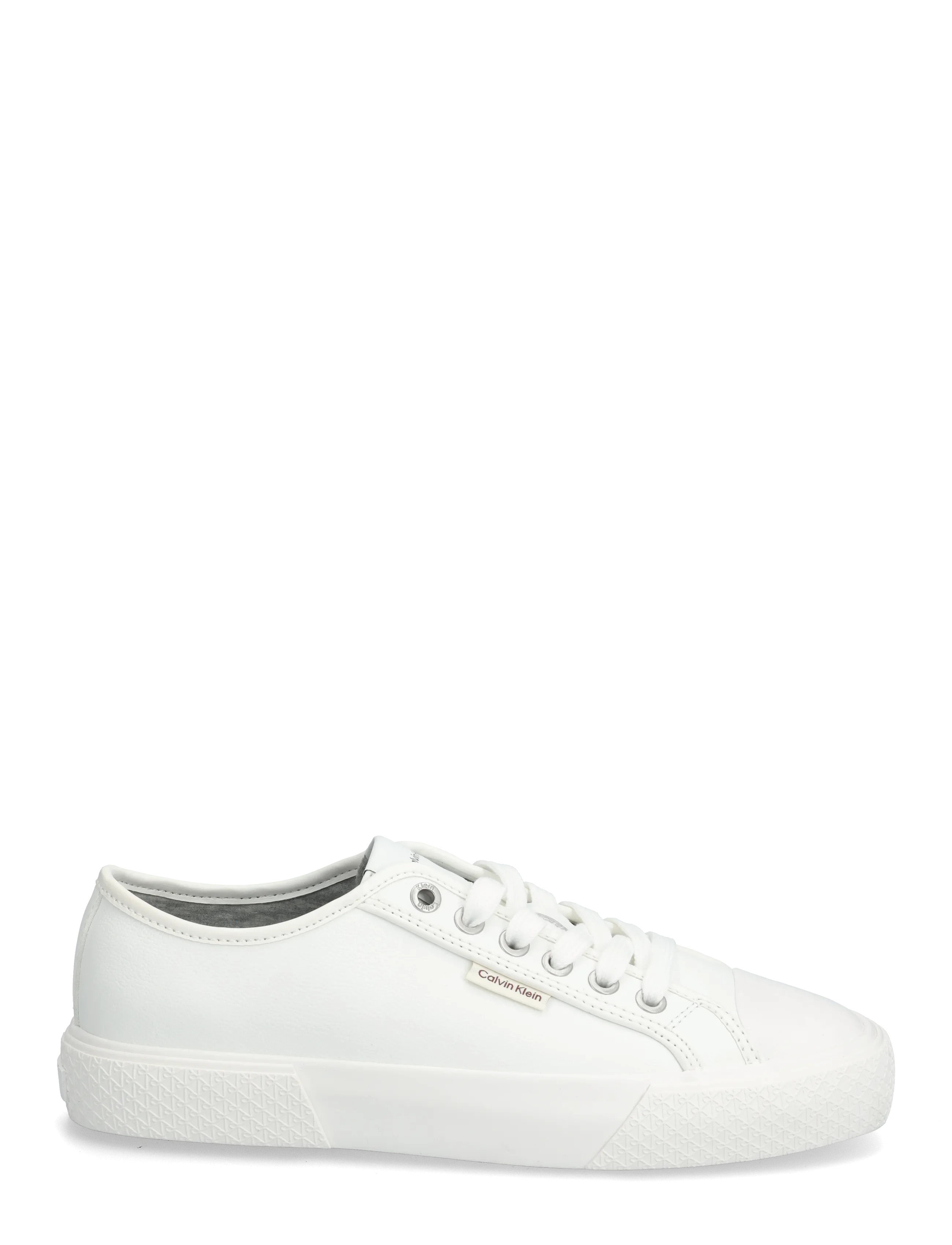 Calvin Klein - VULC LACE UP LOW LTH - konfirmation - triple bright white - 1