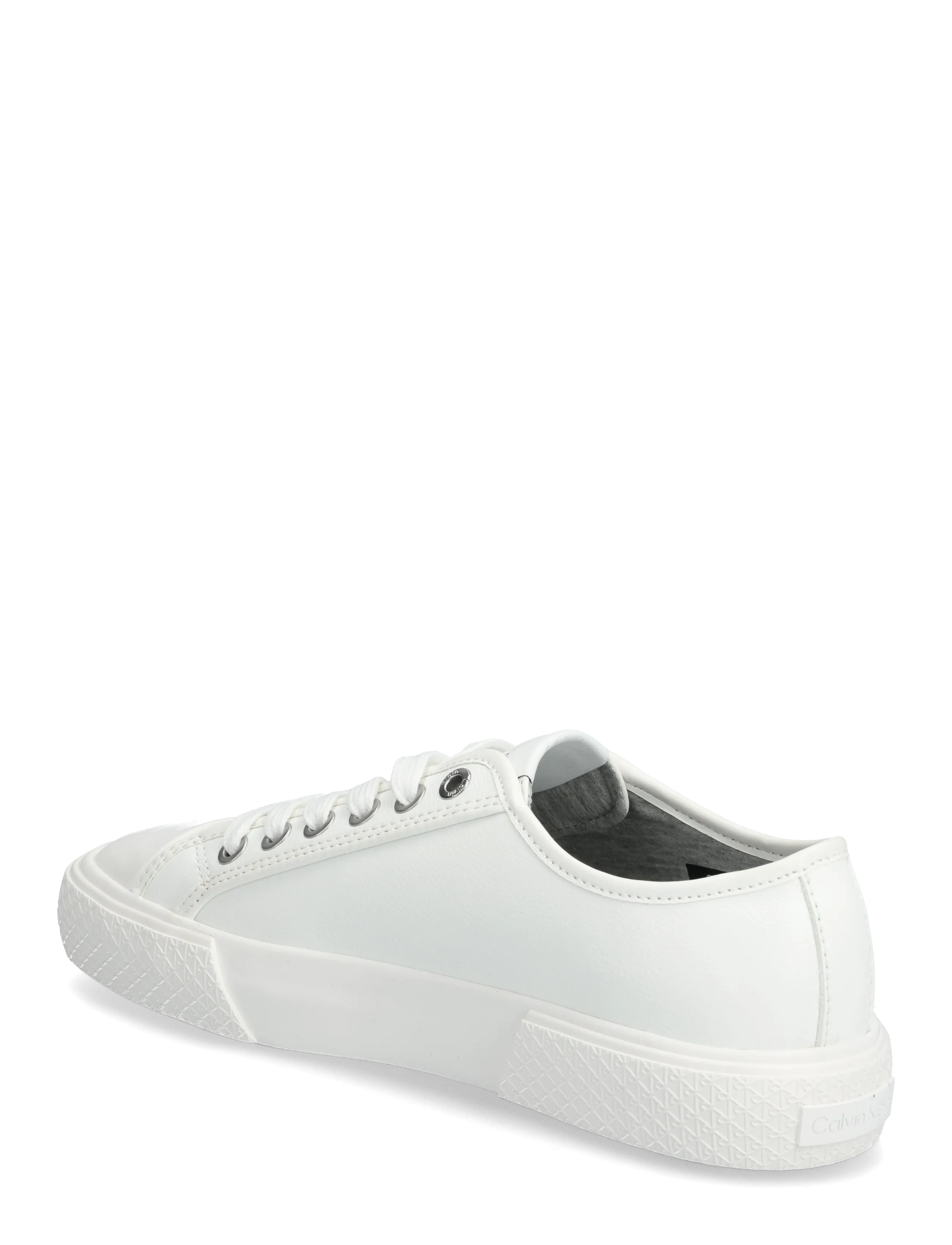 Calvin Klein - VULC LACE UP LOW LTH - konfirmation - triple bright white - 2
