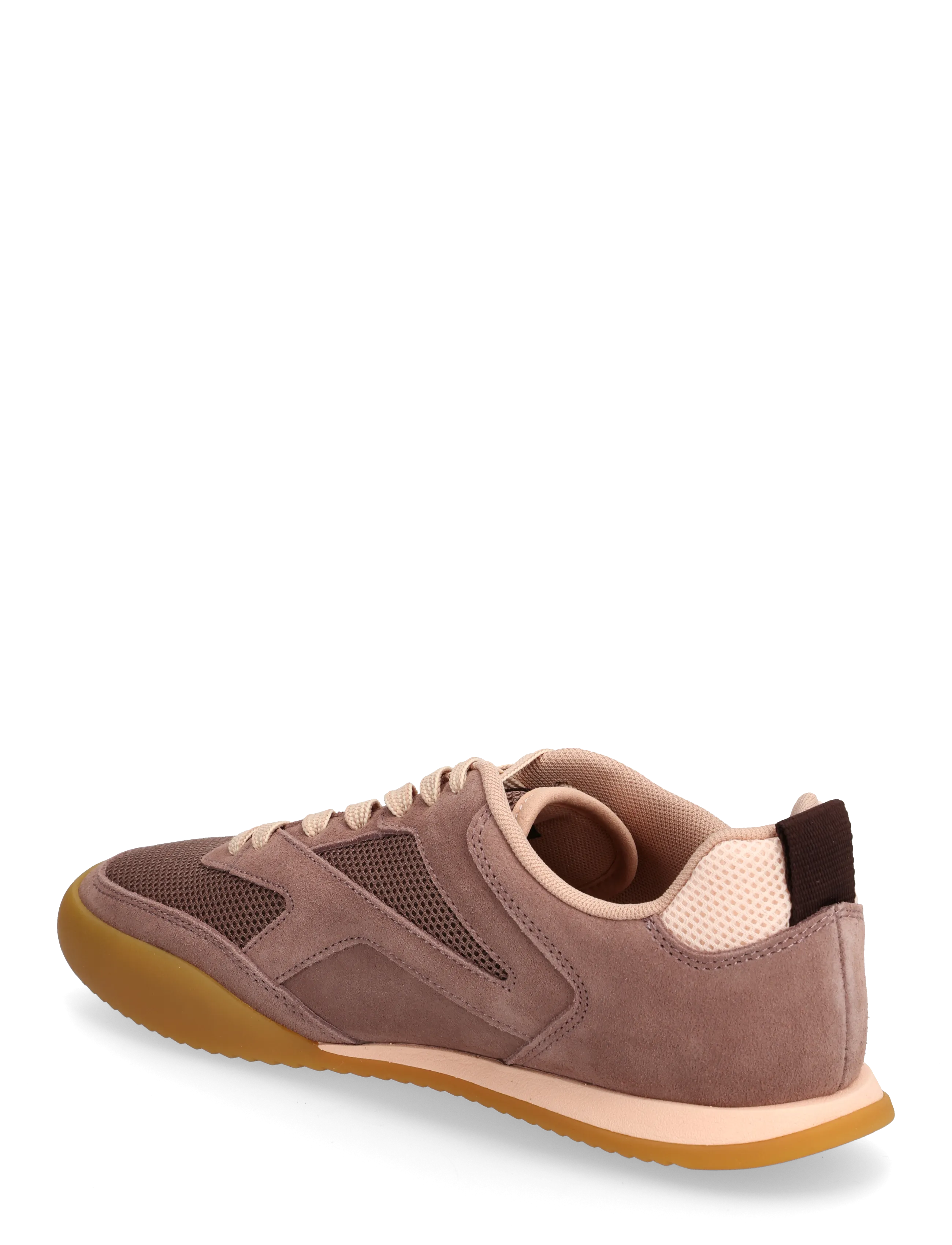 Calvin Klein - LOW PRO RUNNER REFL MESH SUE - lave sneakers - nutmeg peach mocha vineyard wine - 1