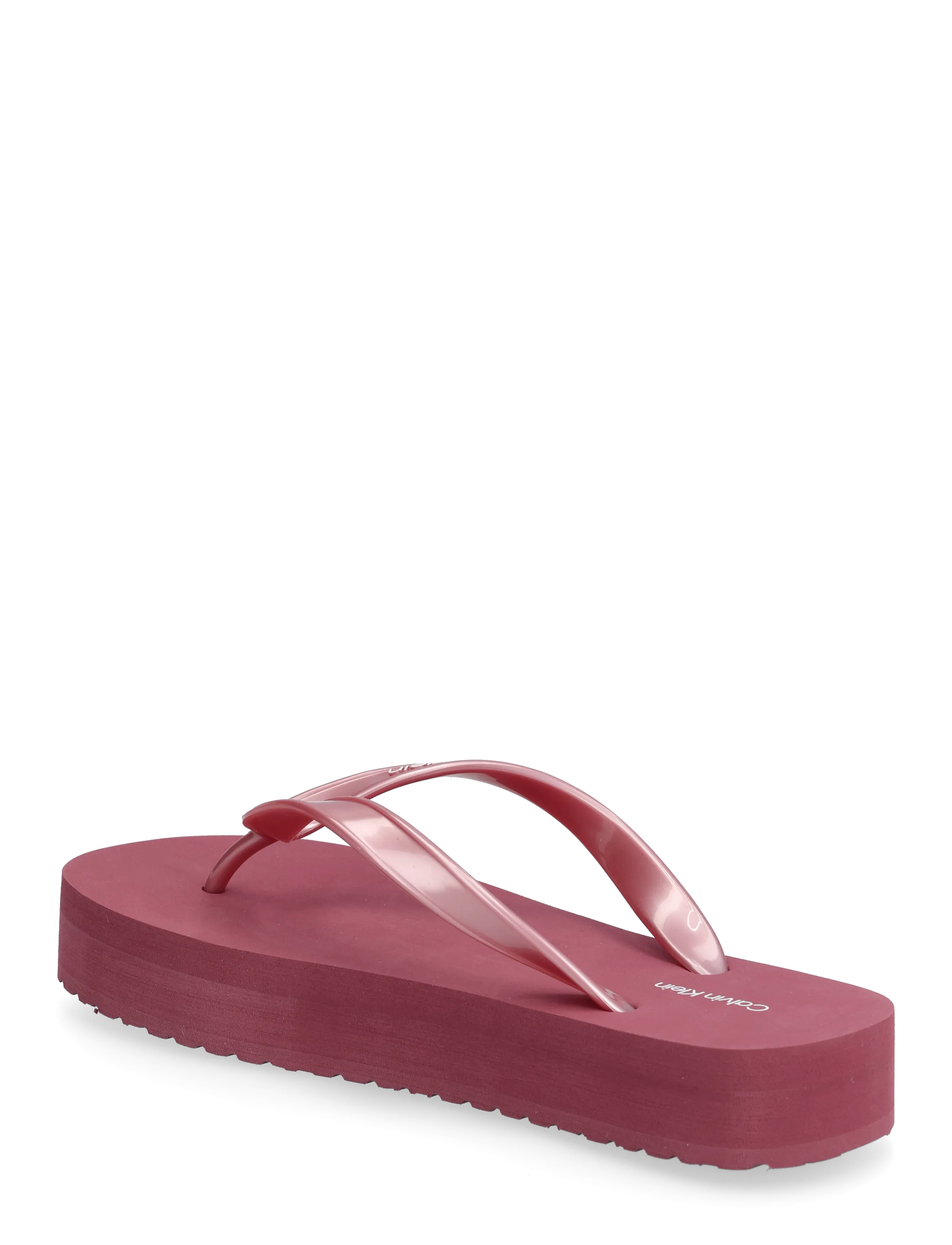Calvin Klein - FLATFORM FLIP FLOP MET TPU - tongs - dusty rose - 2