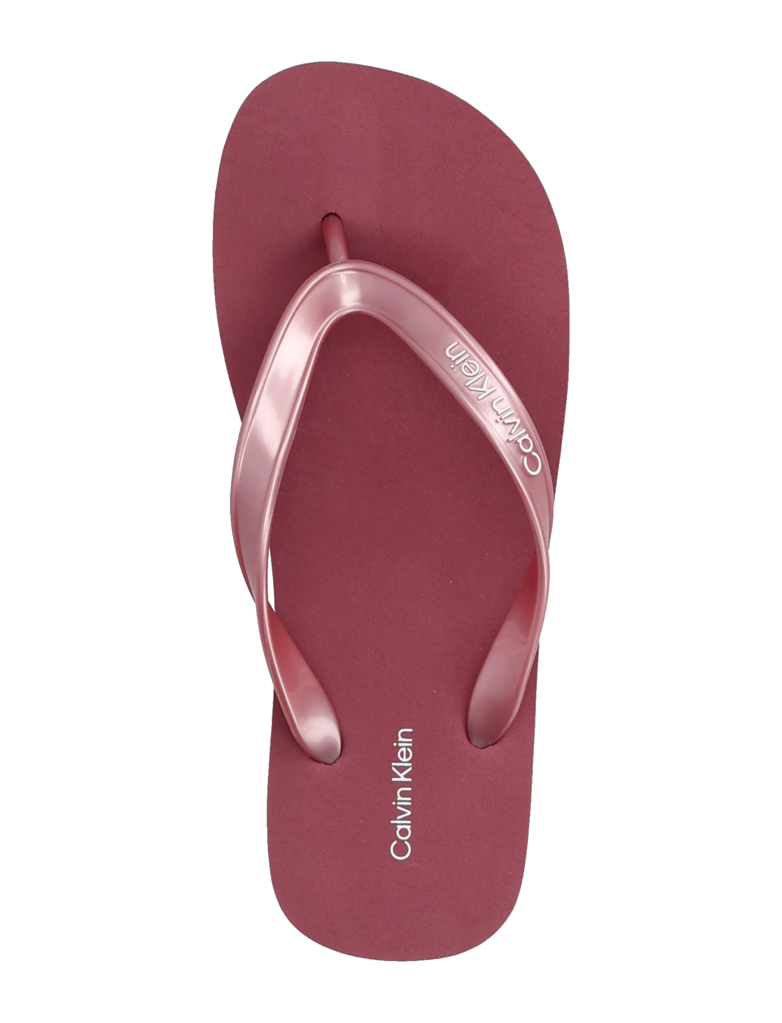 Calvin Klein - FLATFORM FLIP FLOP MET TPU - tongs - dusty rose - 3