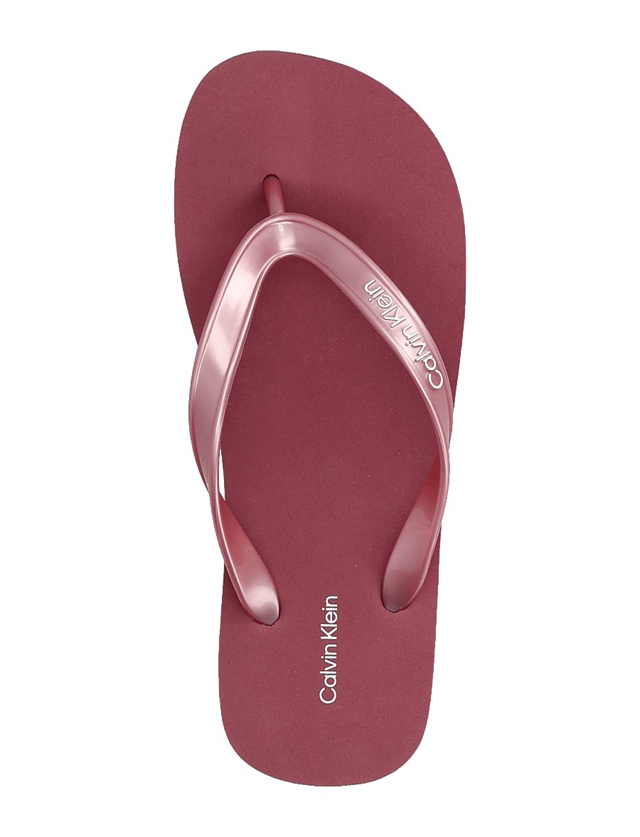 Calvin Klein - FLATFORM FLIP FLOP MET TPU - flip flops - dusty rose - 3