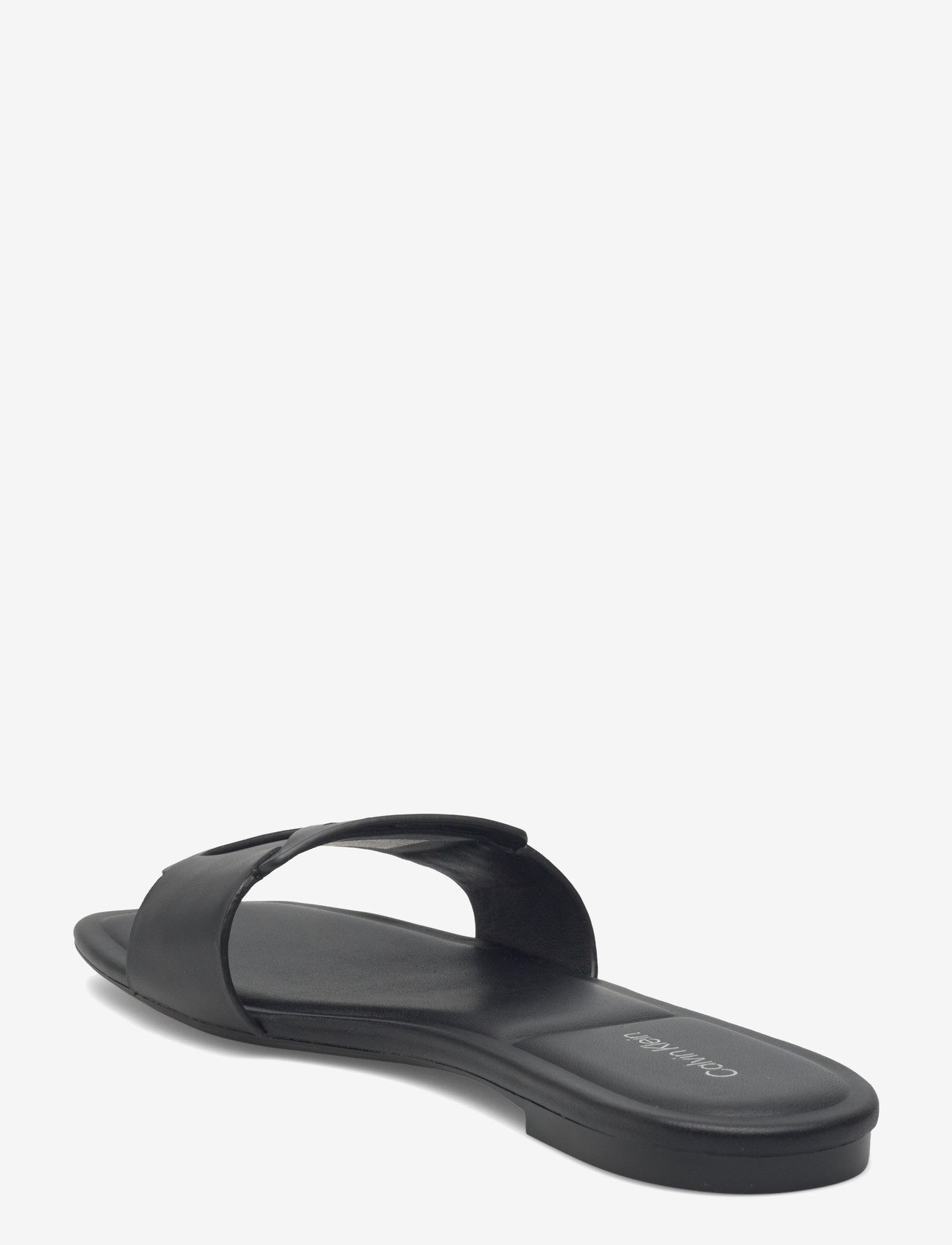 Calvin Klein - SQUARE FLAT SANDAL EMBLEM - platta mules - triple black - 2