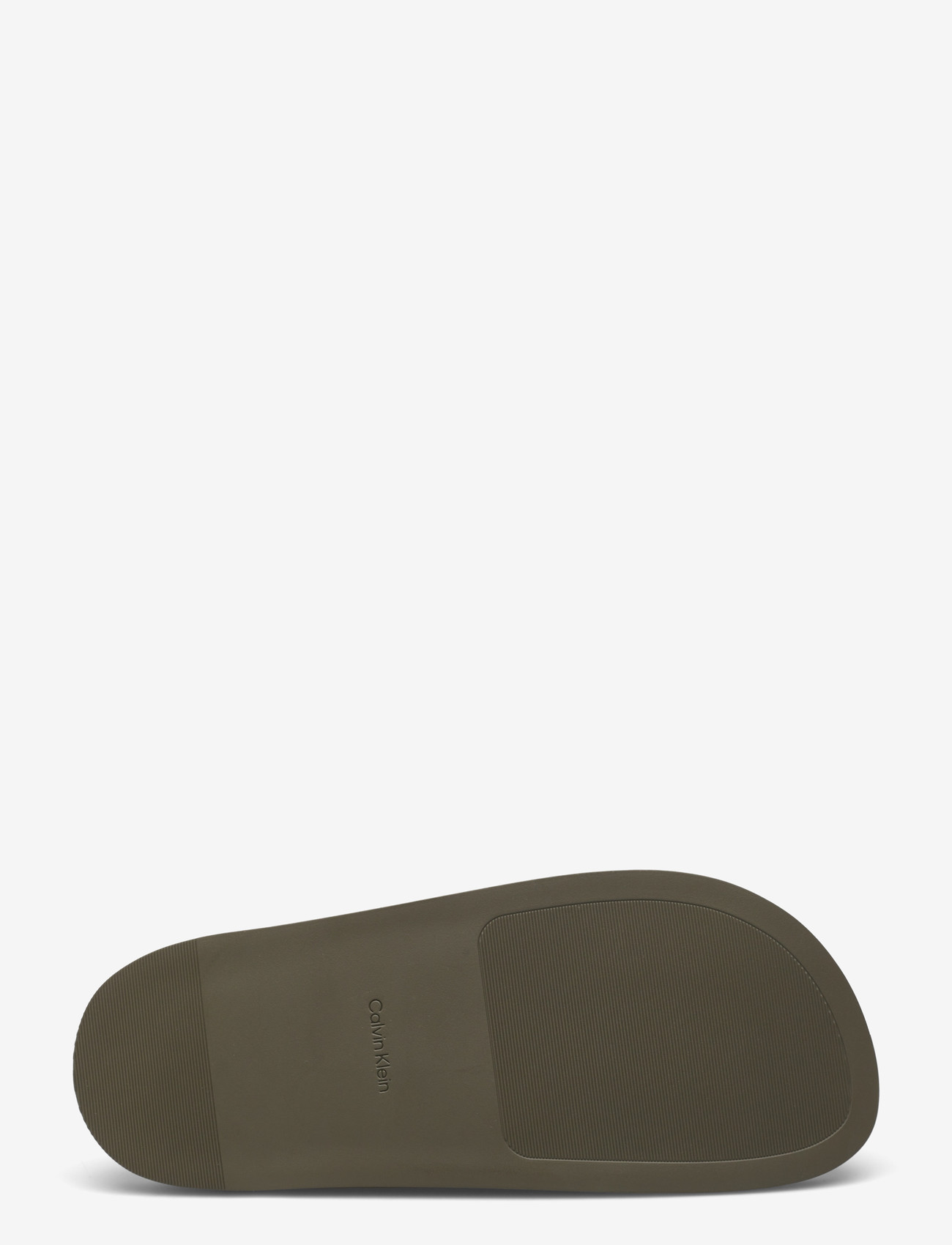 Calvin Klein - CITY SANDAL BUCKLE SUEDE - platta sandaler - deep lichen green - 4